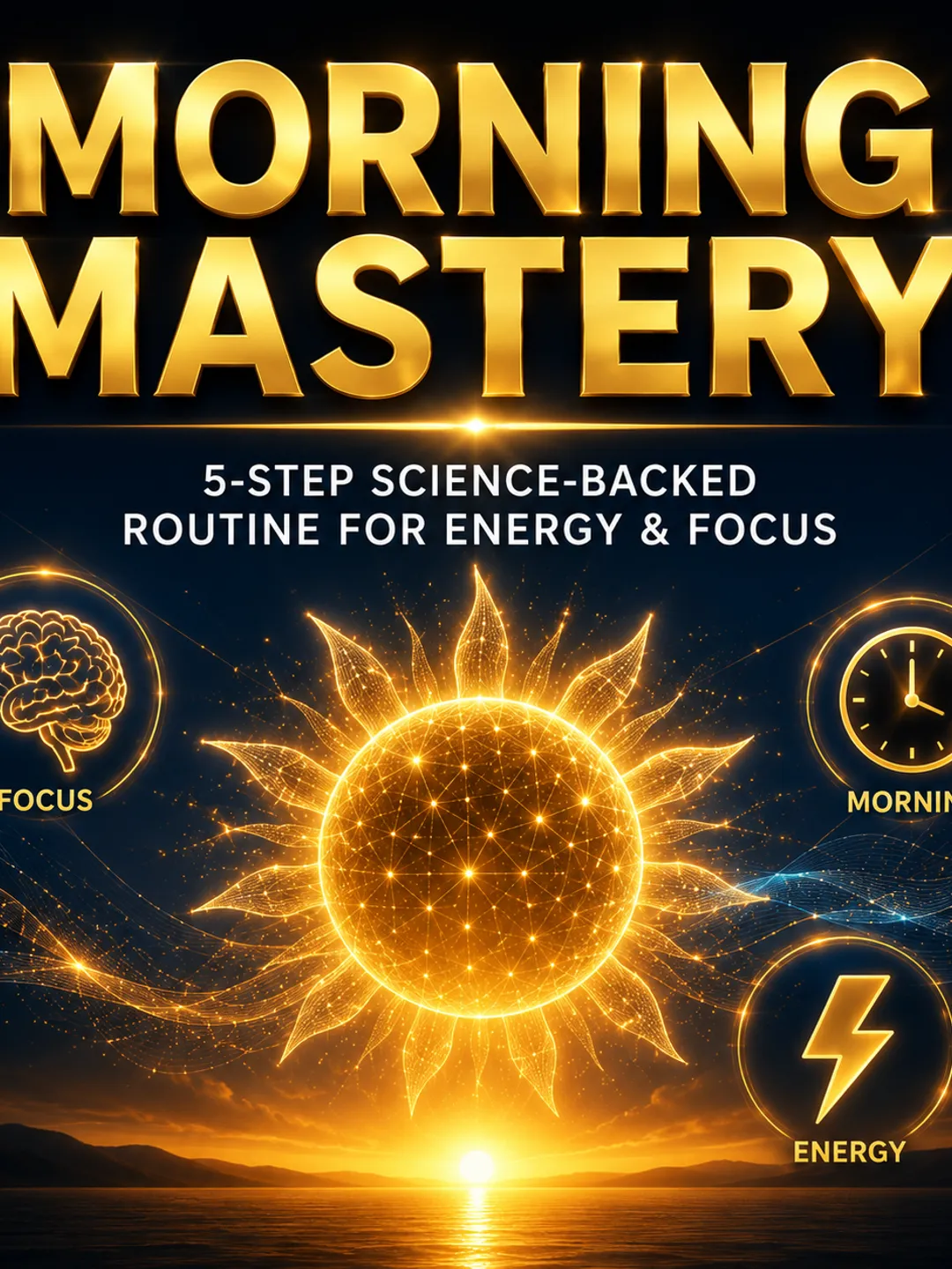 Morning Mastery: The 5-Step Science-Backed Routine to Hack Your Brain ...
