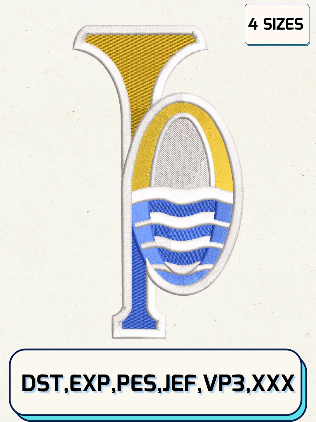 St. Louis Hockey Embroidery Design Files,Machine Embroidery Files,4 Sizes