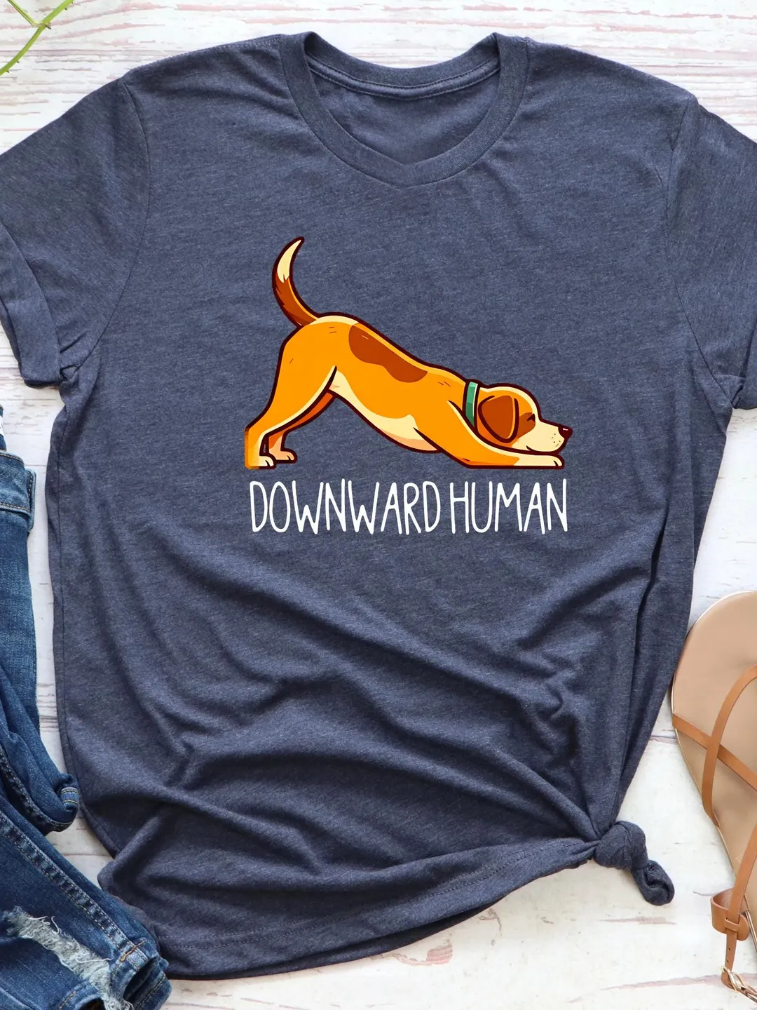 Dog Yoga Shirt: Funny Meditation Gift for Yoga Lovers
