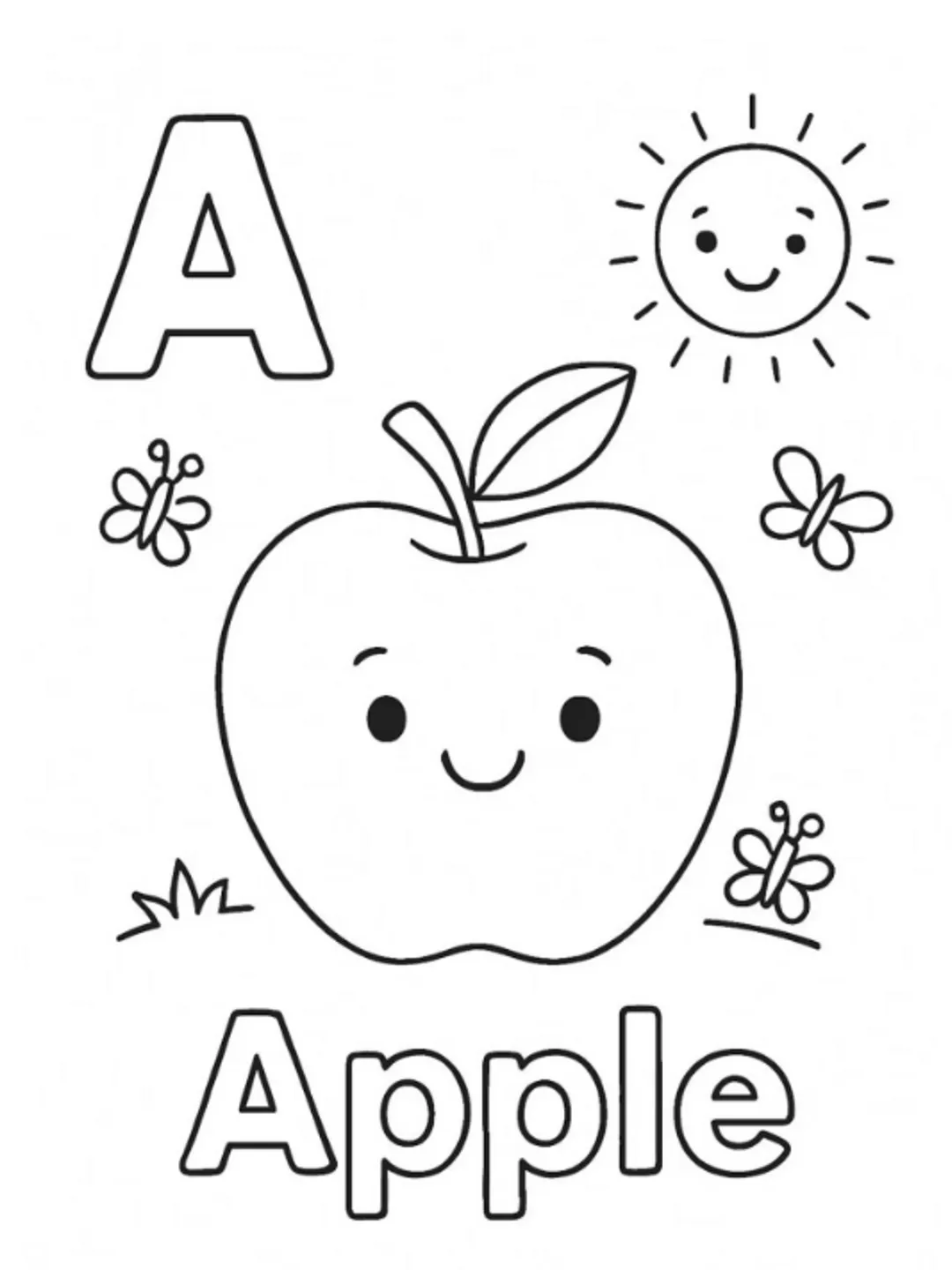 Alphabet Tracing & Coloring Book | 30+ Pages | Preschool Learning & Fun ...