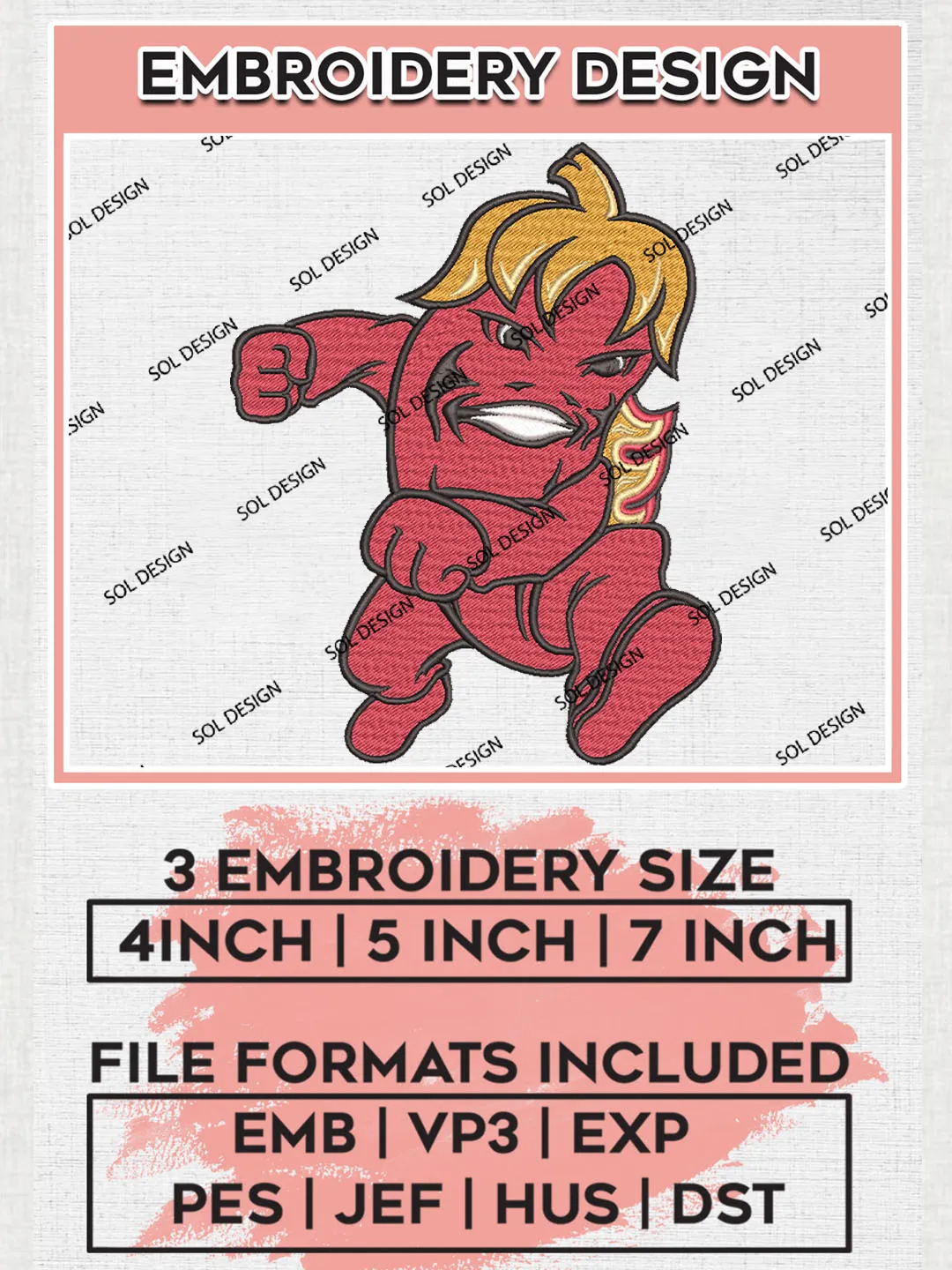 NCAA Louisiana Ragin Cajuns Team Funny Mascot Logo Embroidery Design Files, NCAA Louisiana Ragin Cajuns Machine Embroidery, NCAA Teams, Game Day, 3 sizes, NCAA Machine embroidery designs, Digital Download