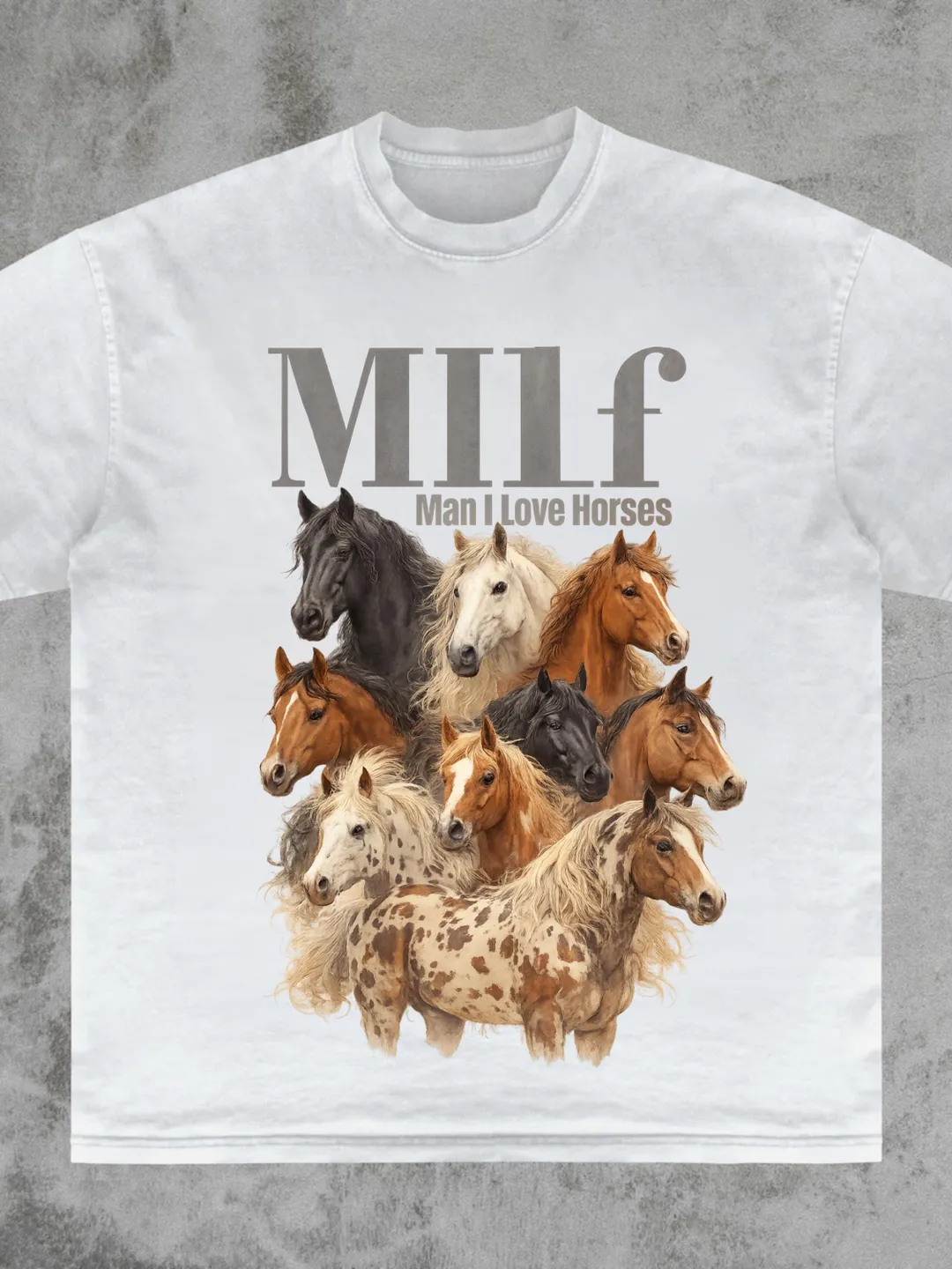 Comfort Colors Horse Lover T-Shirt, Vintage Y2K Style Graphic Tee