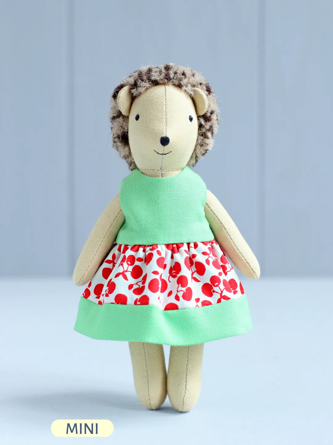 PDF Mini Hedgehog Stuffed Animal Sewing Pattern