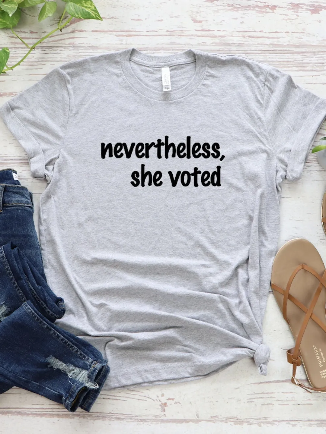 Voting Shirt: Nevertheless She Voted - Feminist Election Tee