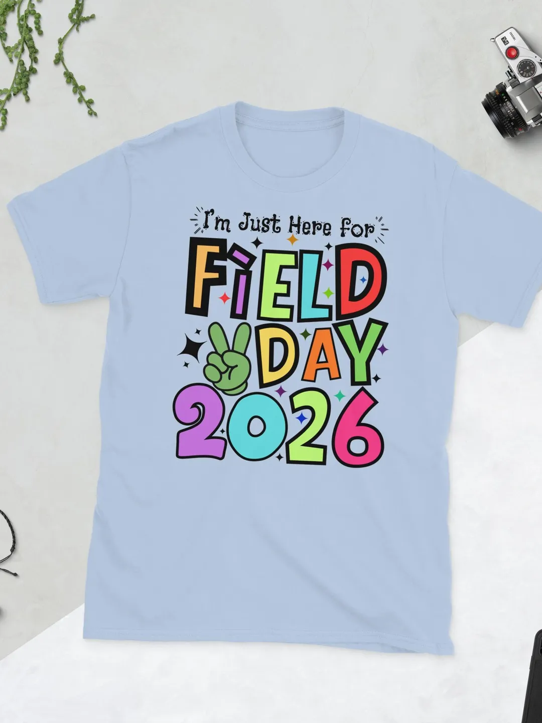 Field Day 2026 Teacher Kids Shirt, Retro Groovy School Spirit Tee, Colorful Elementary Team Event, Vibrant Field Day Squad