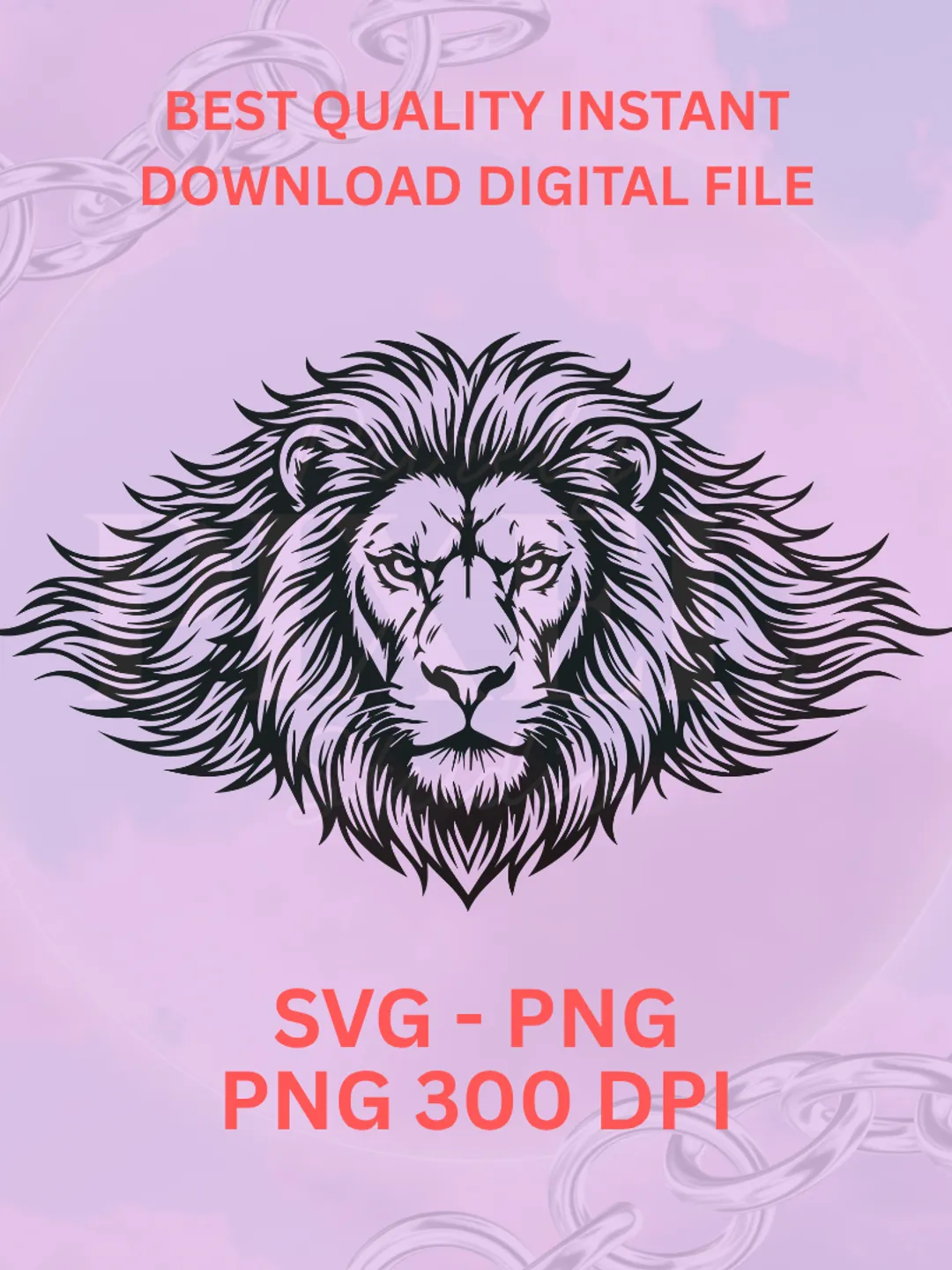 Lion Face svg png / Lion Head svg png / Lion svg png / Lion King svg png / Lions Mascot svg / Leo svg / Lion Head / Lion Printable/lion