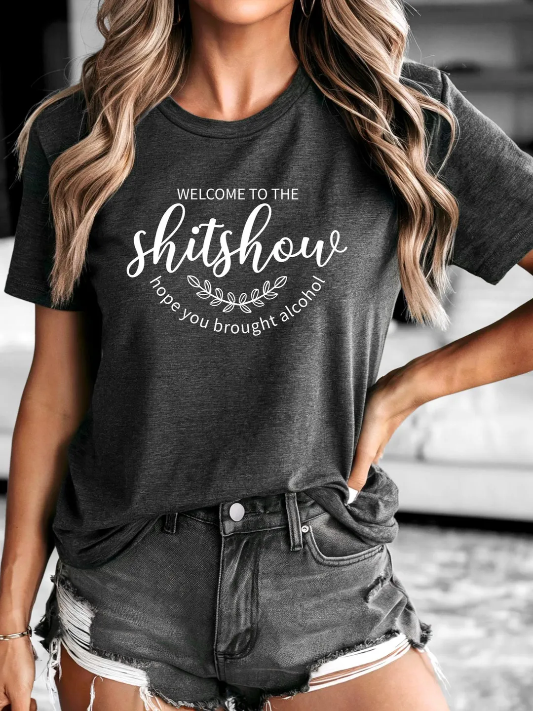 Welcome to the Shitshow T-Shirt: Funny Drinking Tee