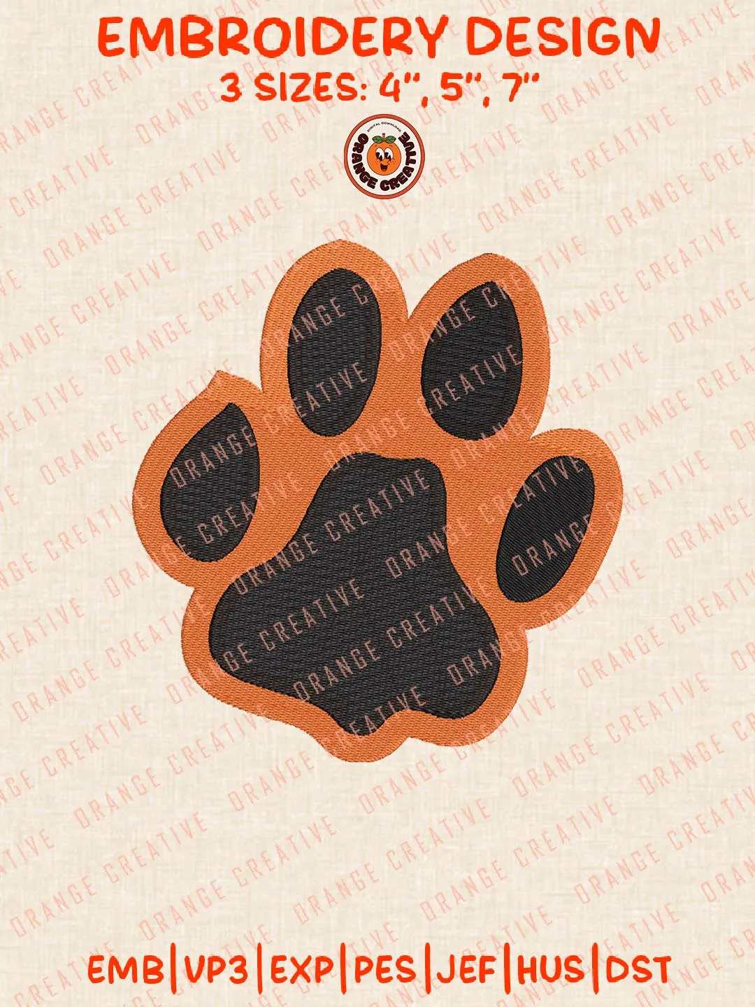 Idaho State Bengals NCAA Embroidery Design, NCAA Team Logo Embroidery Design, Machine Embroidery Design File, 4 Sizes, Custom Size, Digital Download