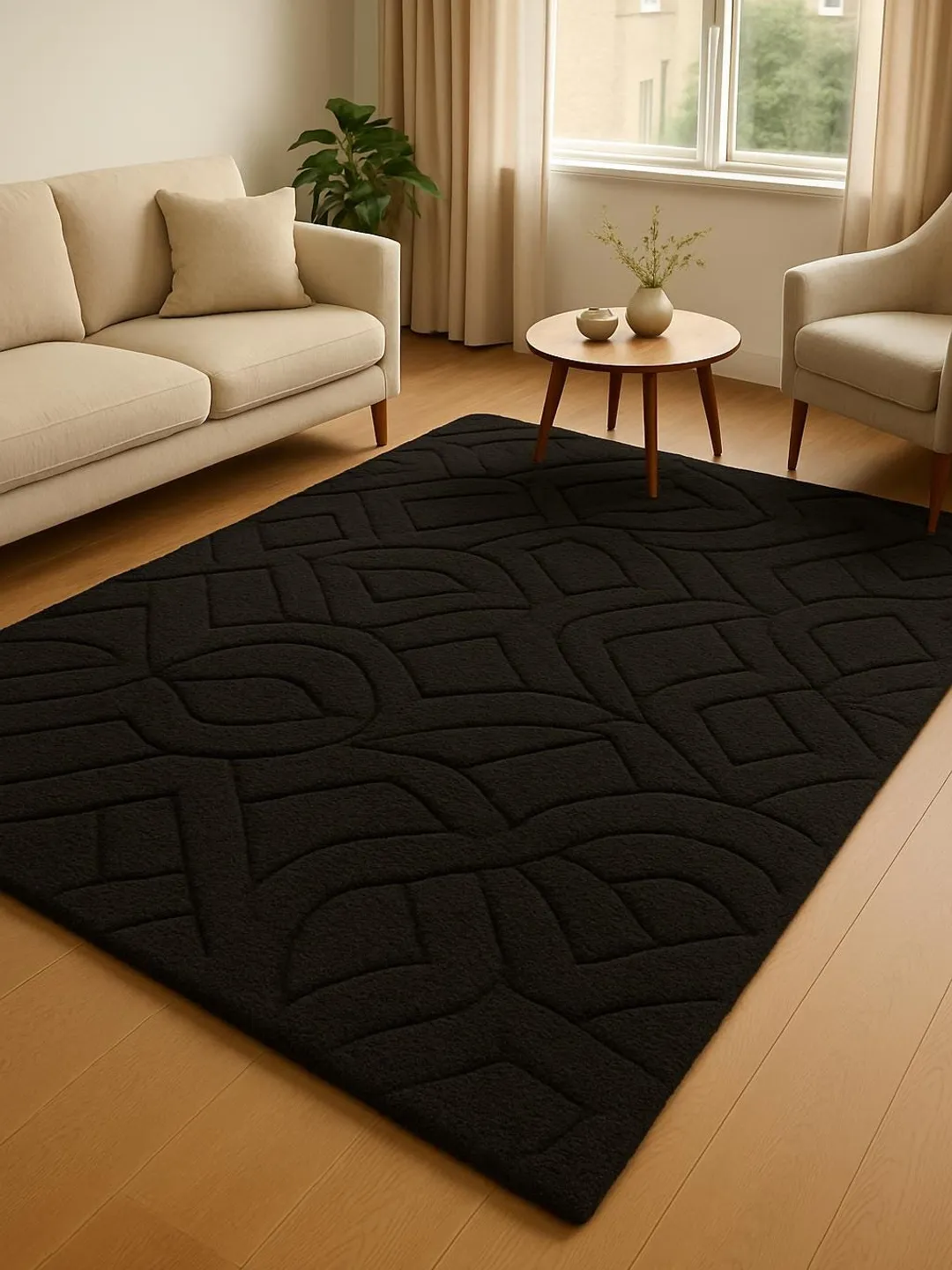 Hand-Tufted Alligator Rug – 2x3 ft | Playful Luxury for Your Space