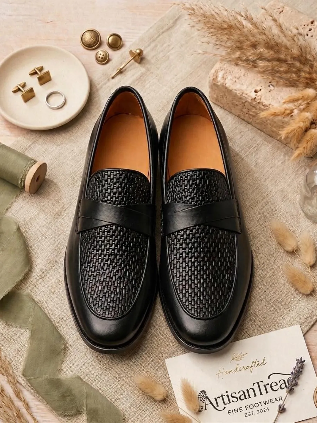 casual dress loafers Handmade Brown Suede Penny Men, Leather Slip On Shoes, Business Smart Loafer, Mens Italian Moccasins how to style loafers men Roxy Women's Beach Classics SWATCH_61879__DARK-FRENCH-BLUE profile rubber sole (in Style:Dress E