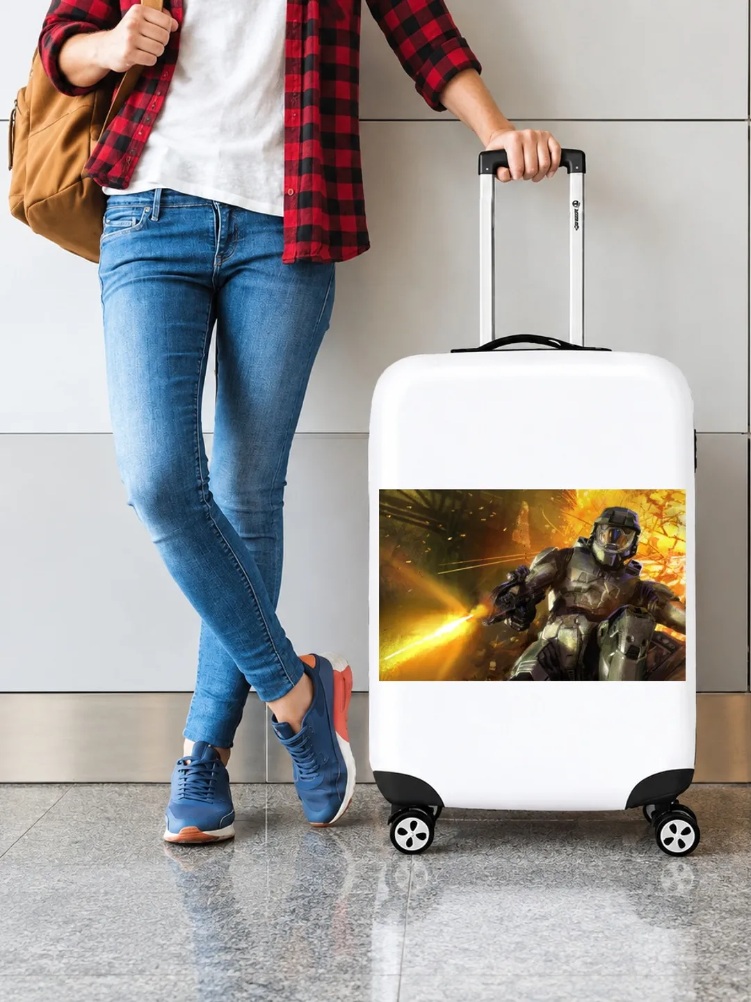 Halo Luggage Cover