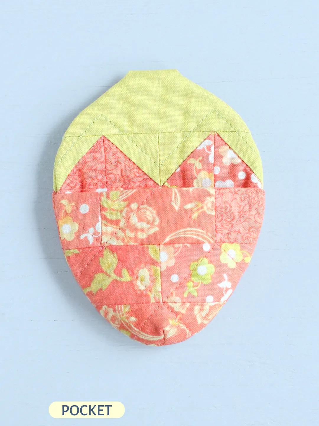 PDF Pocket Strawberry Sleeping Bag Sewing Pattern