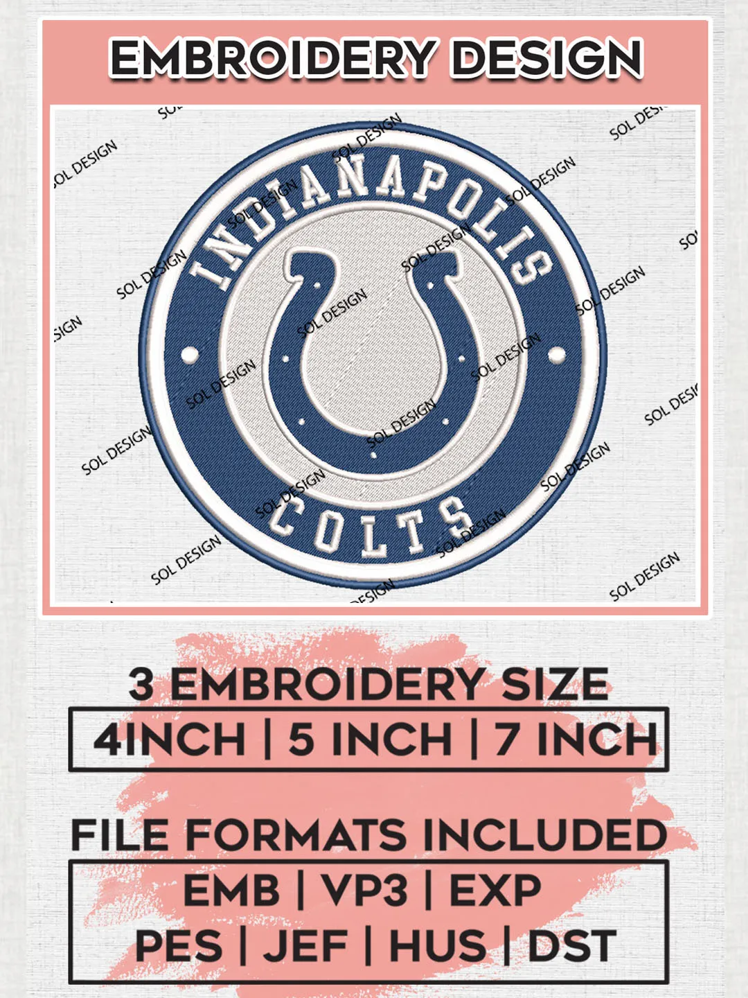 NFL Jacksonville Jaguars Circle Logo Embroidery Designs, NFL Jaguars, NFL Embroidery Designs, NFL Jacksonville Jaguars Machine Embroidery Design, Digital Download