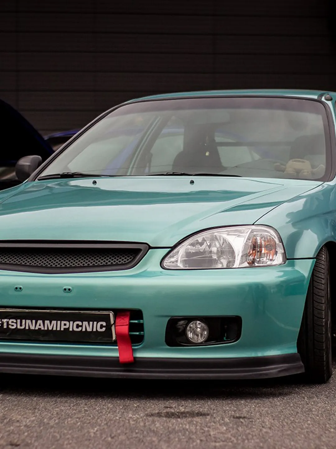Front lip TAKTIKAL ART Style ABS for Civic 99-00 (Fit 96-98) Ek