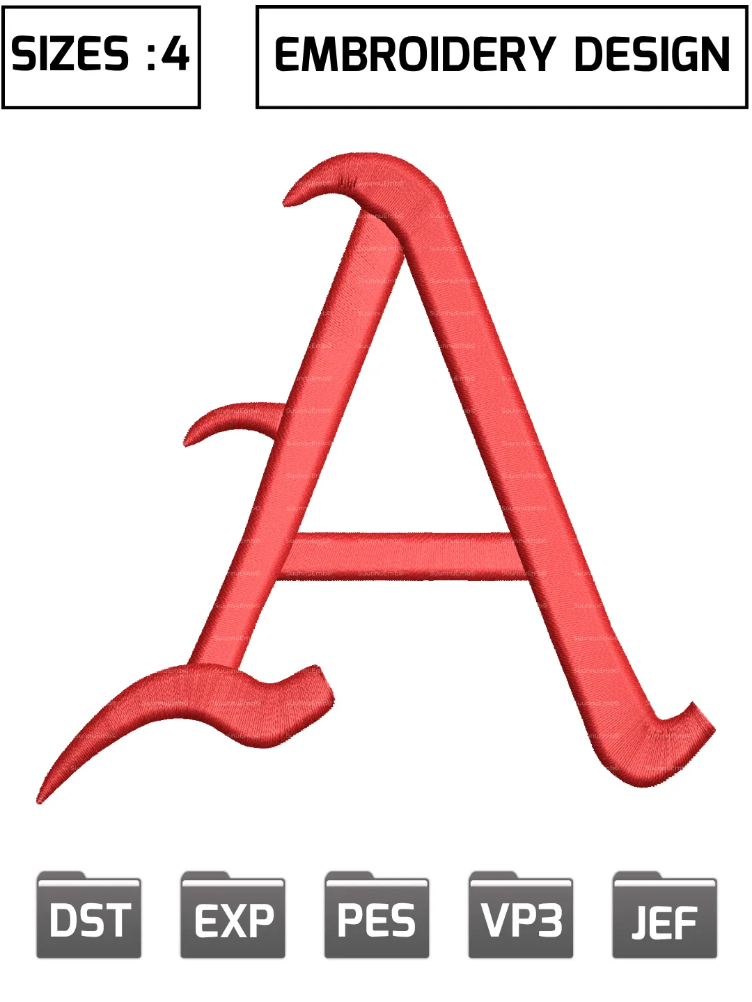 Arkansas Razorbacks Logo Embroidery Design,NCAA Logos Embroidery Design,NCAA Teams, Machine Embroidery Design File,4 Sizes, Digital Download