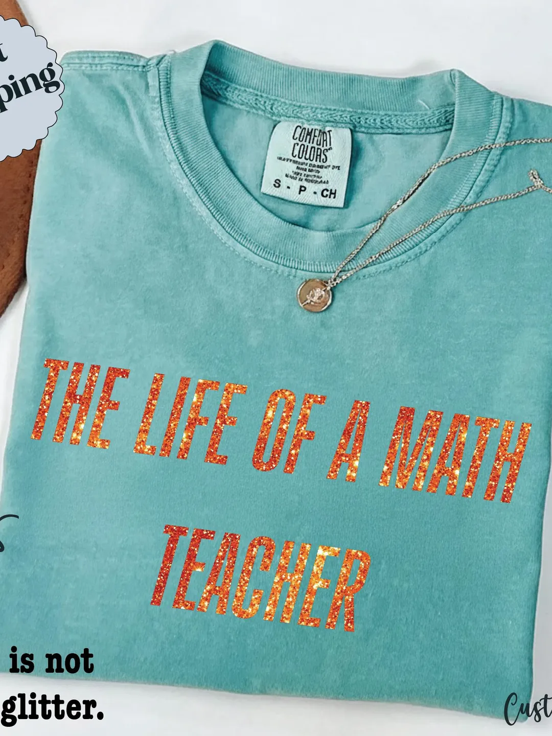 Math Teacher Showgirl Era Shirt: Comfort Colors Funny Back-To-School Tee