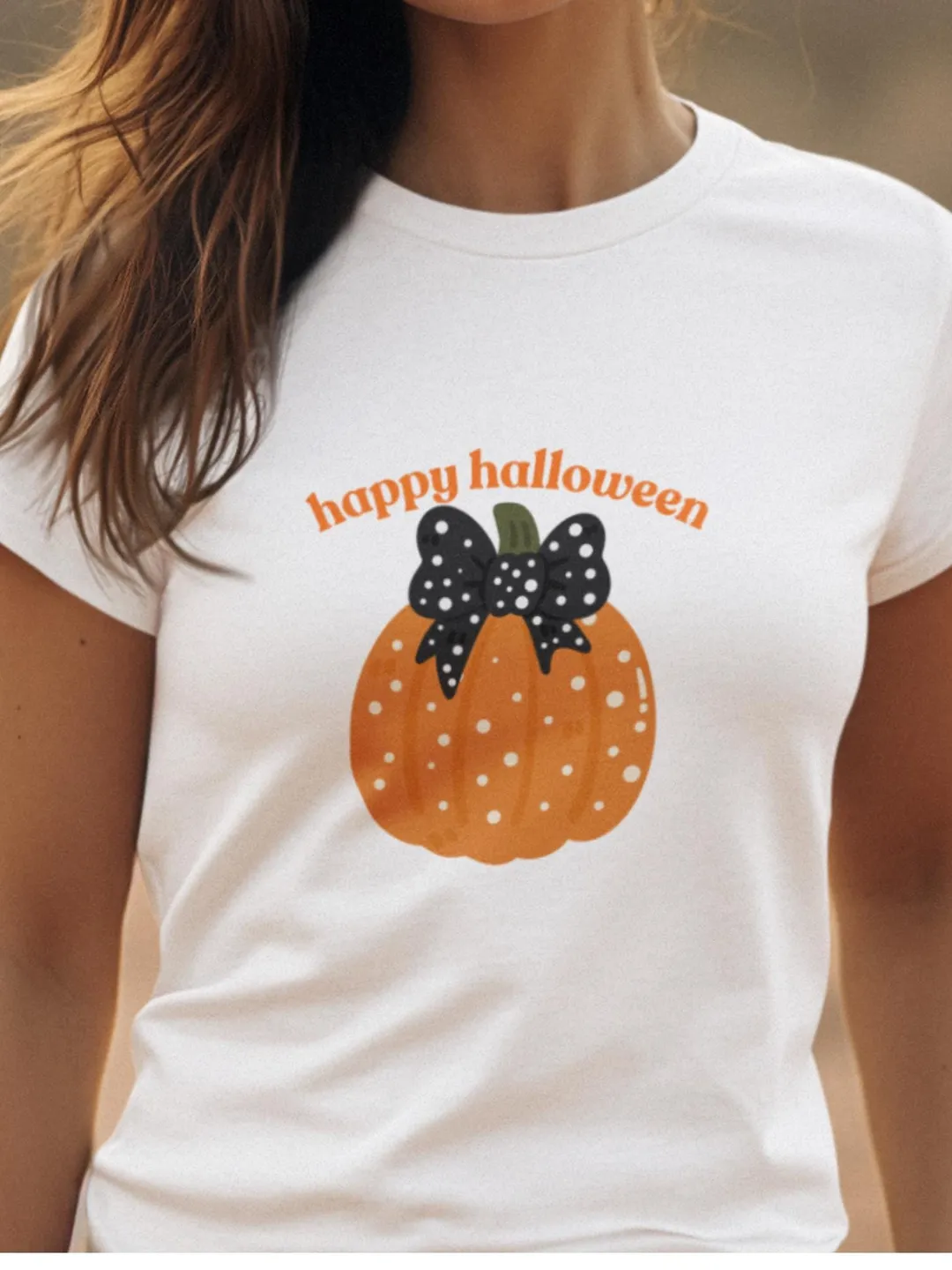 Happy Halloween Pumpkin T-Shirt | Spooky Fall Tee