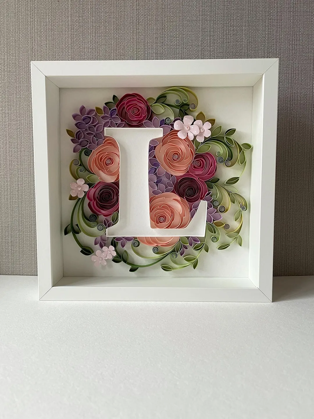 Set of patterns for Quilling | Initials A - Z
