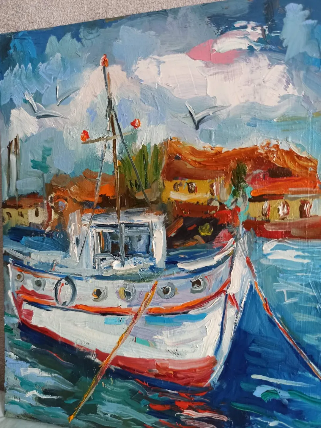 Longboat (8 x 10 inches)