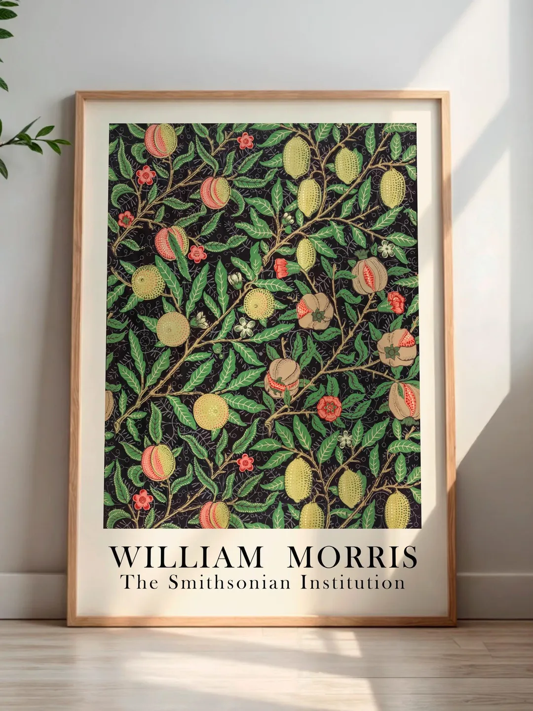 William Morris Wall Art, Vintage Botanical Print, Floral Poster Arts ...