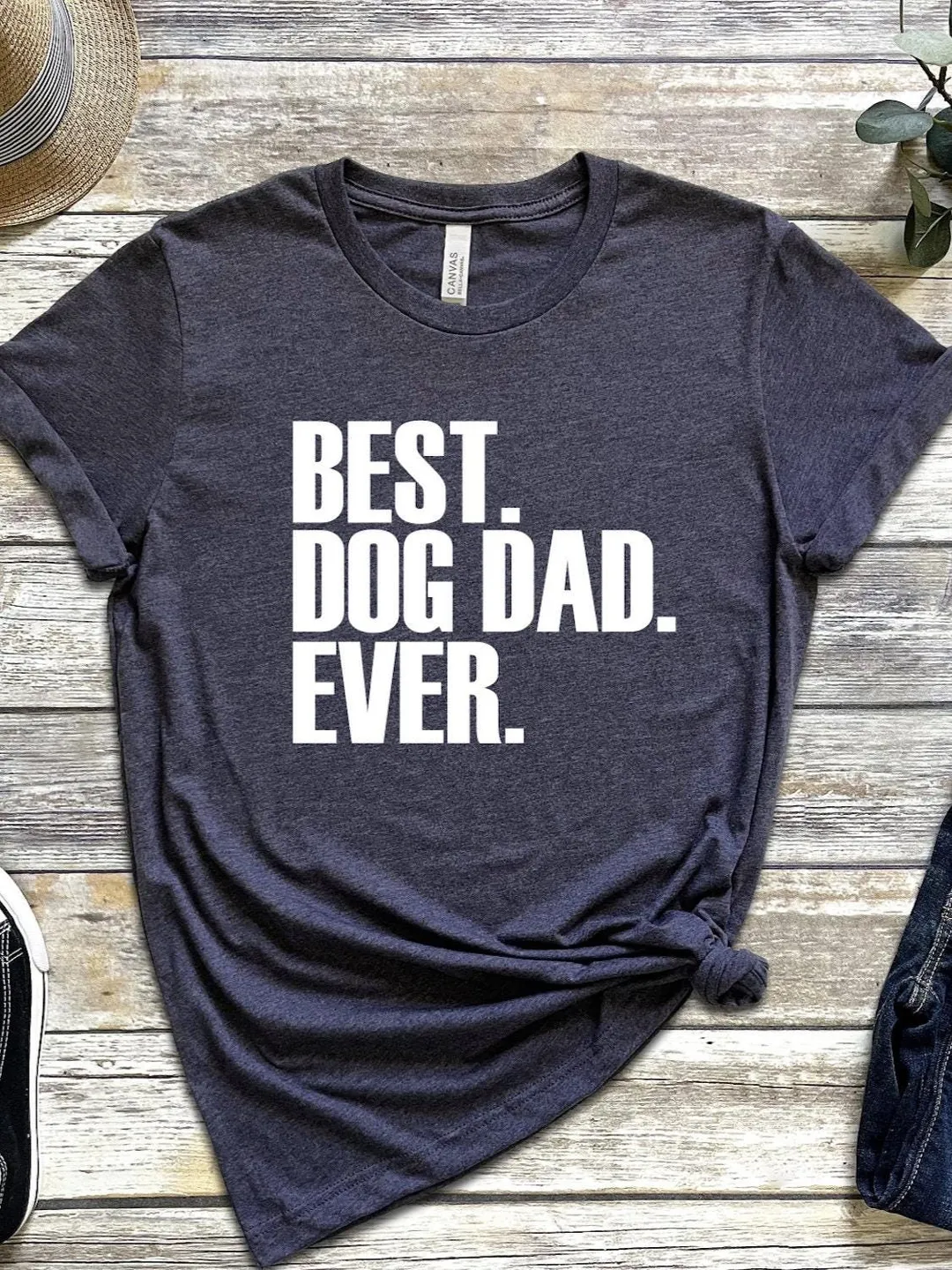 Dog Dad Shirt: Funny Pet Lover Tee for Casual Wear
