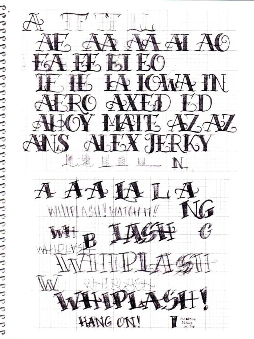 BJ Betts Lettering Guide 2