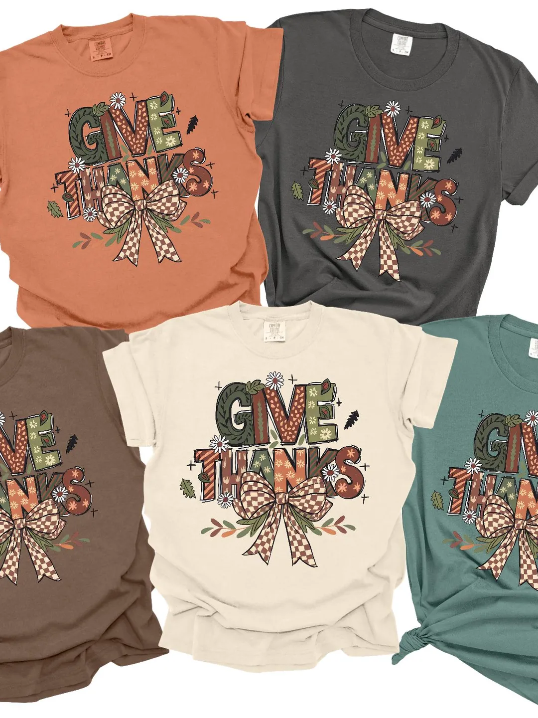 Comfort Colors Thanksgiving Matching Shirt: Pumpkin Season Fall Tee
