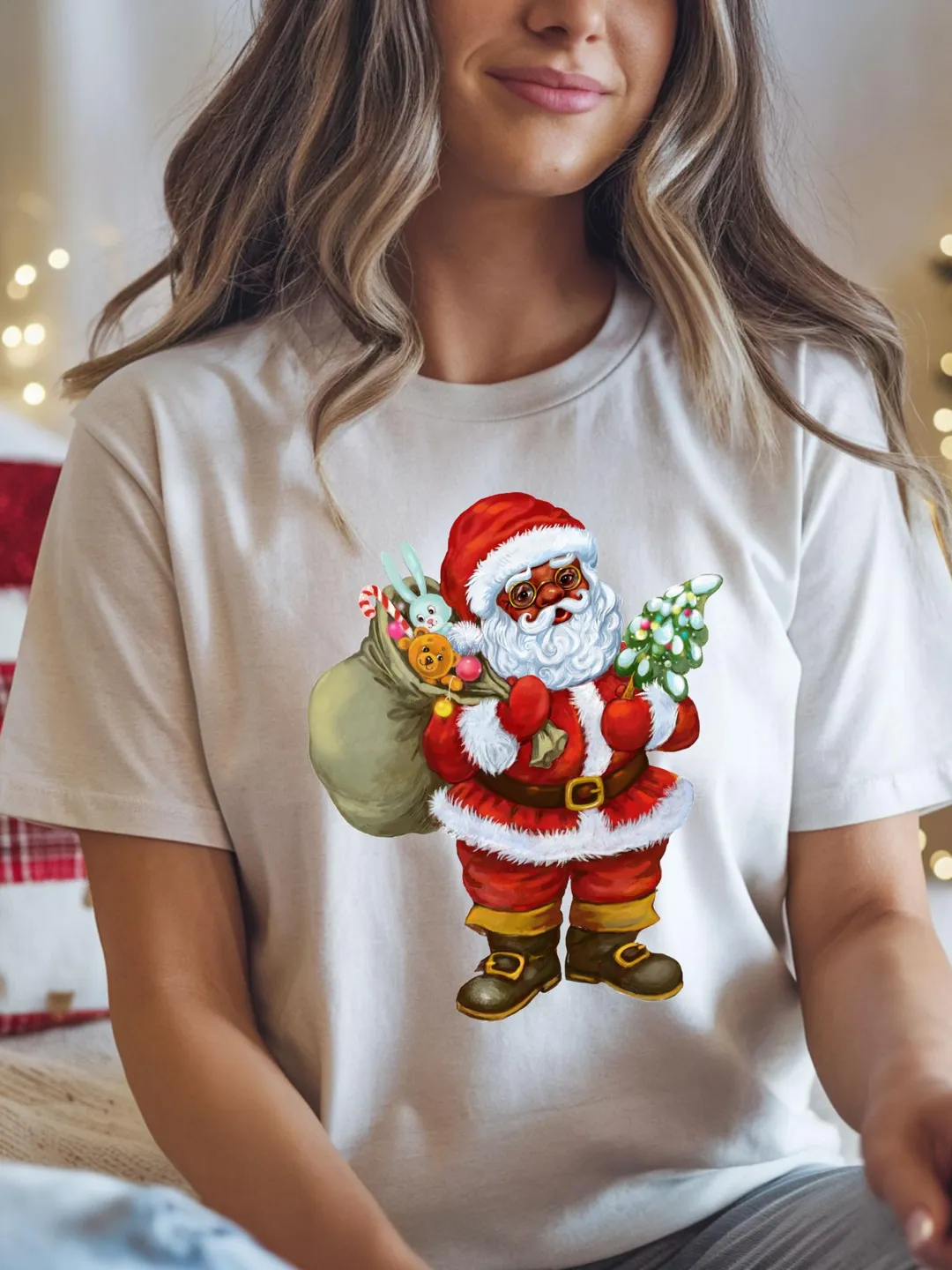 Christmas Claus T-Shirt, Funny Holiday Tee, Festive Santa Claus Shirt,