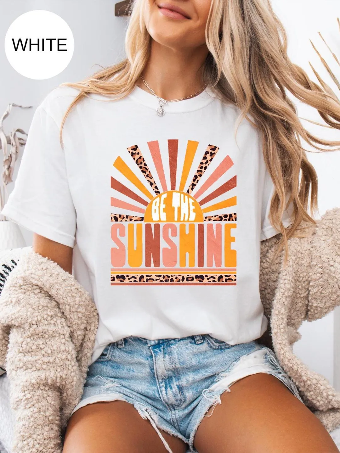Comfort Colors® Be The Sunshine Shirt, Summer Shirt For Women, Retro Sun T Shirt, Kindness Tshirt, Motivational Shirt, Vintage Sunshine tee