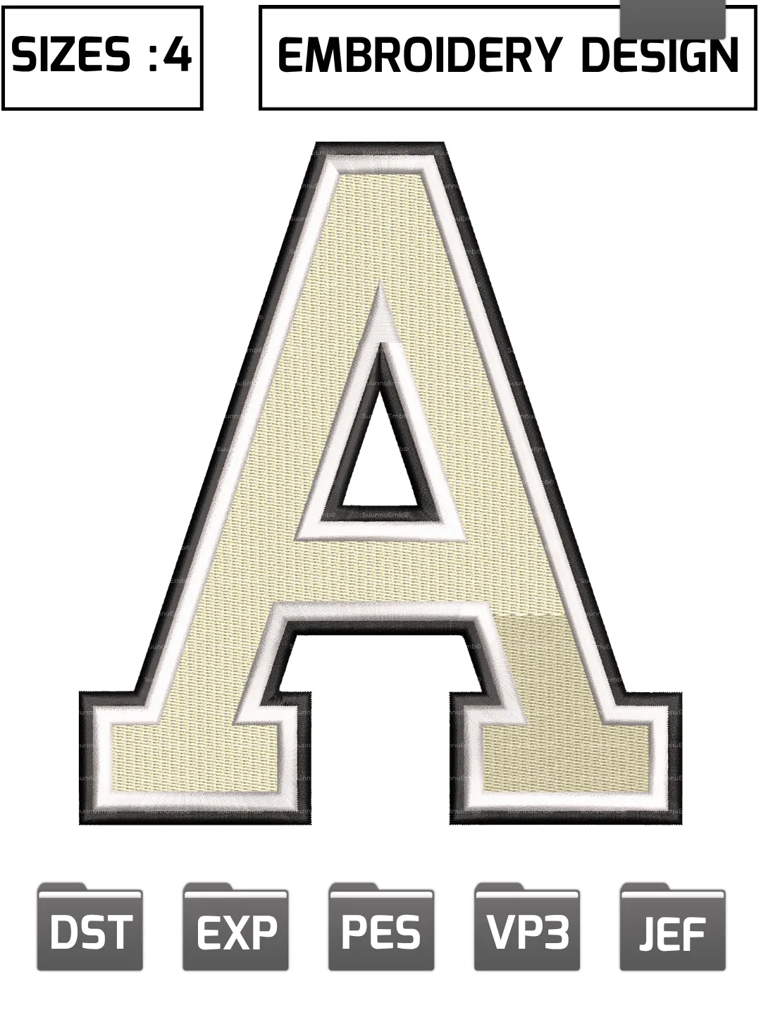 Army Black Knights Secondary Logo Embroidery Design,NCAA Logos Embroidery Design,NCAA Teams, Machine Embroidery Design File,4 Sizes, Digital Download