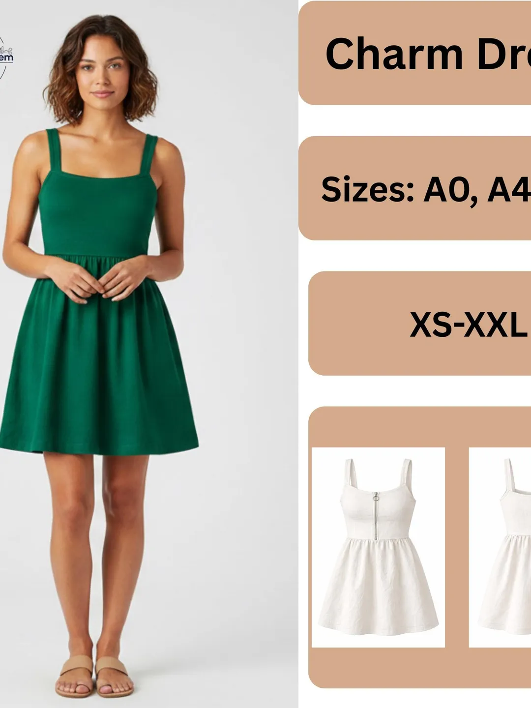 square neck a line dress pattern Pattern Edit: Square Neckline Trend