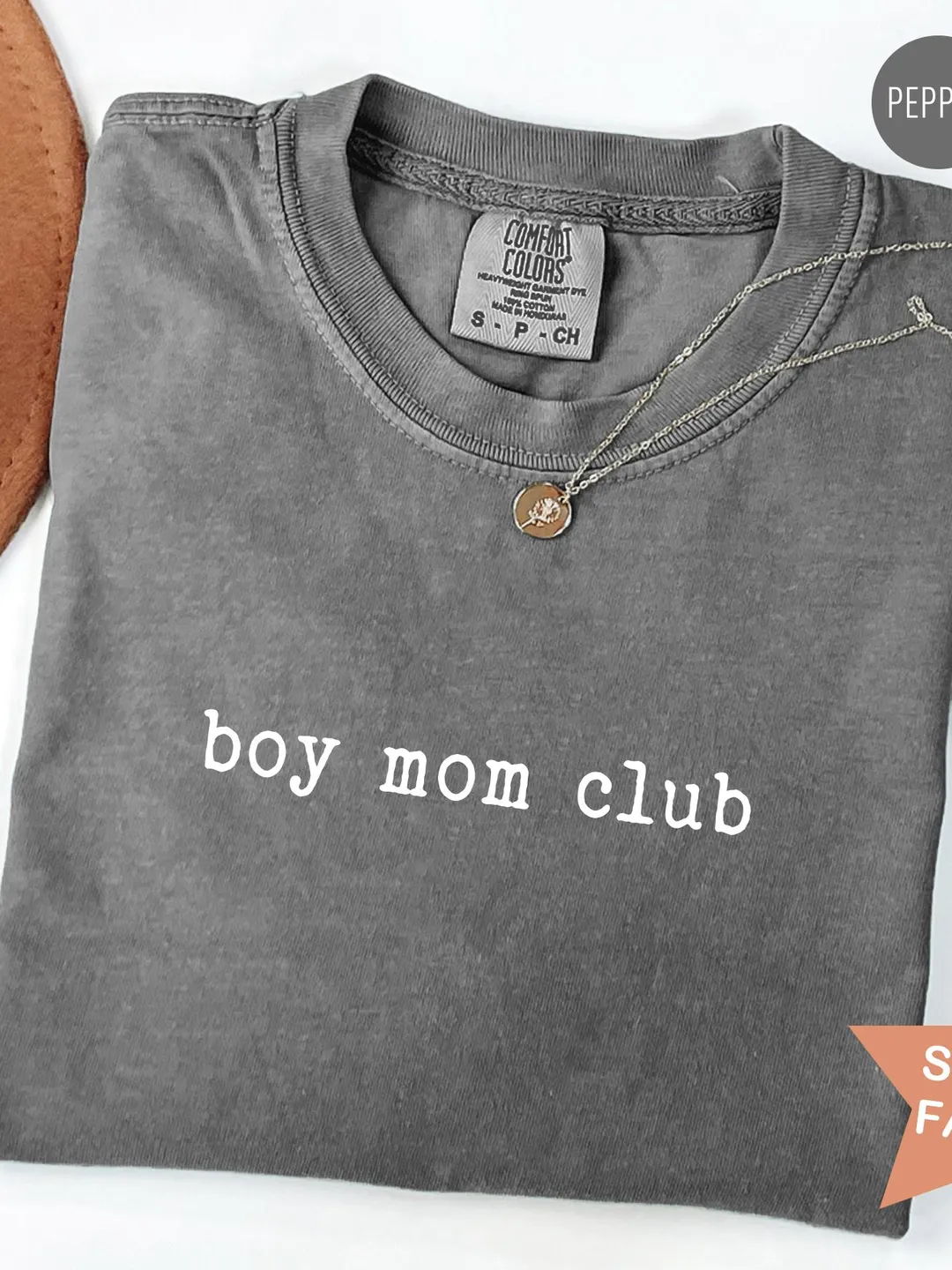 Comfort Colors® Boy Mom Club Shirt, Mom of Boys Shirt, Cute Mom Life Tee, Mother's Day, Funny Mom Shirt, Mama of Boys Shirt, Christmas Gift