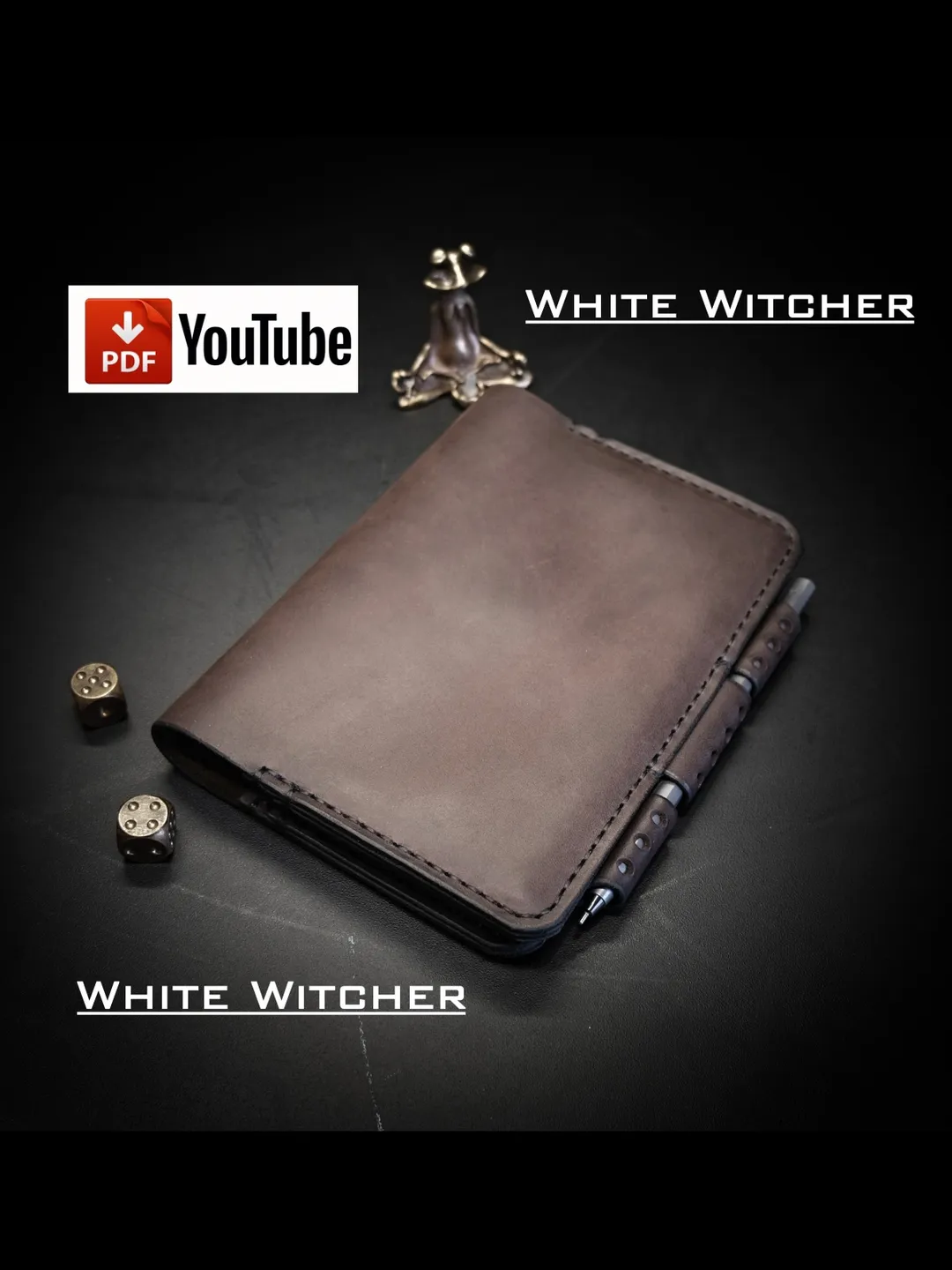 Leather pattern - Field notes cover - OTH22