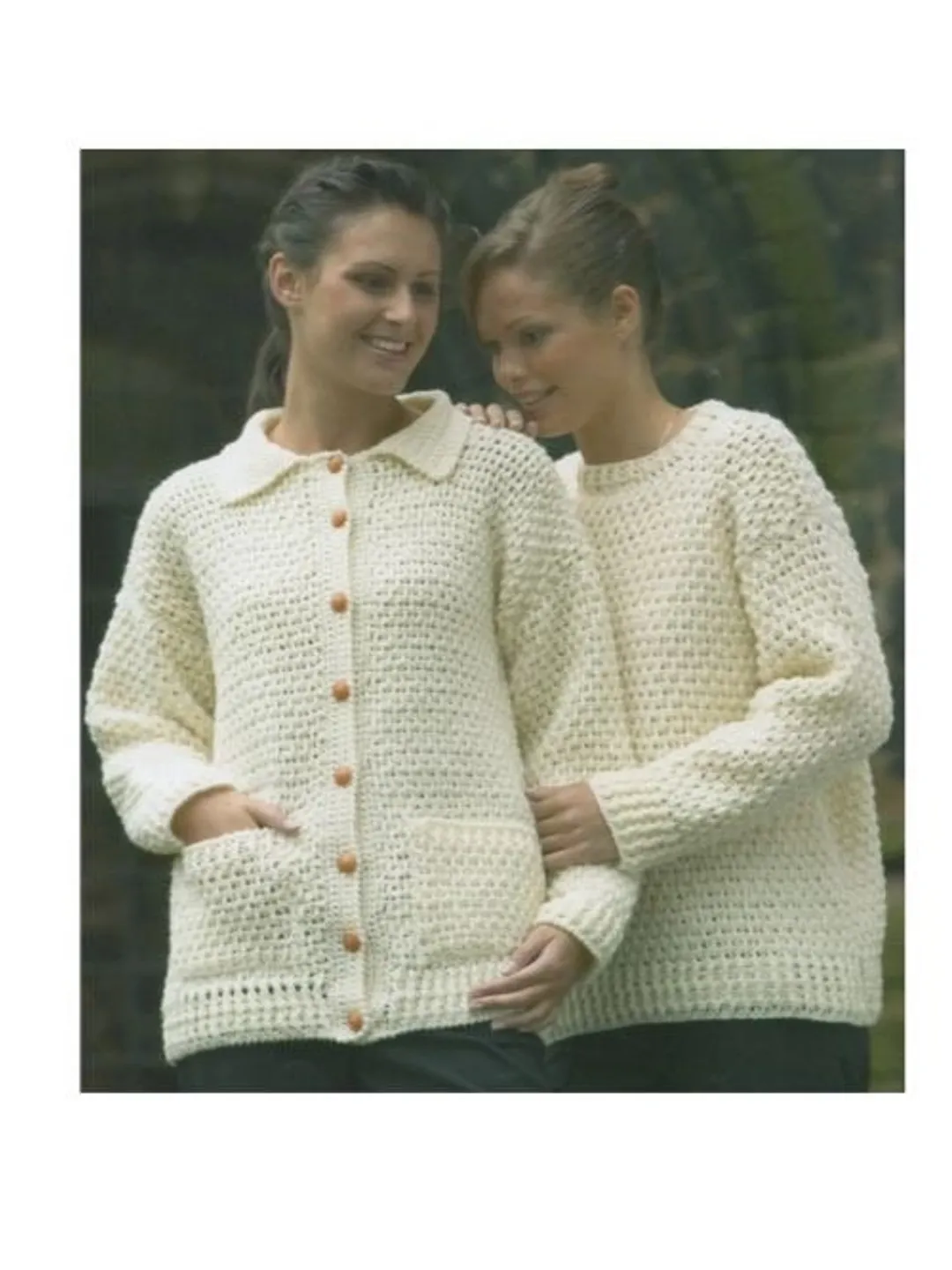 Crochet cardigan pattern, crochet sweater pattern women pattern pdf