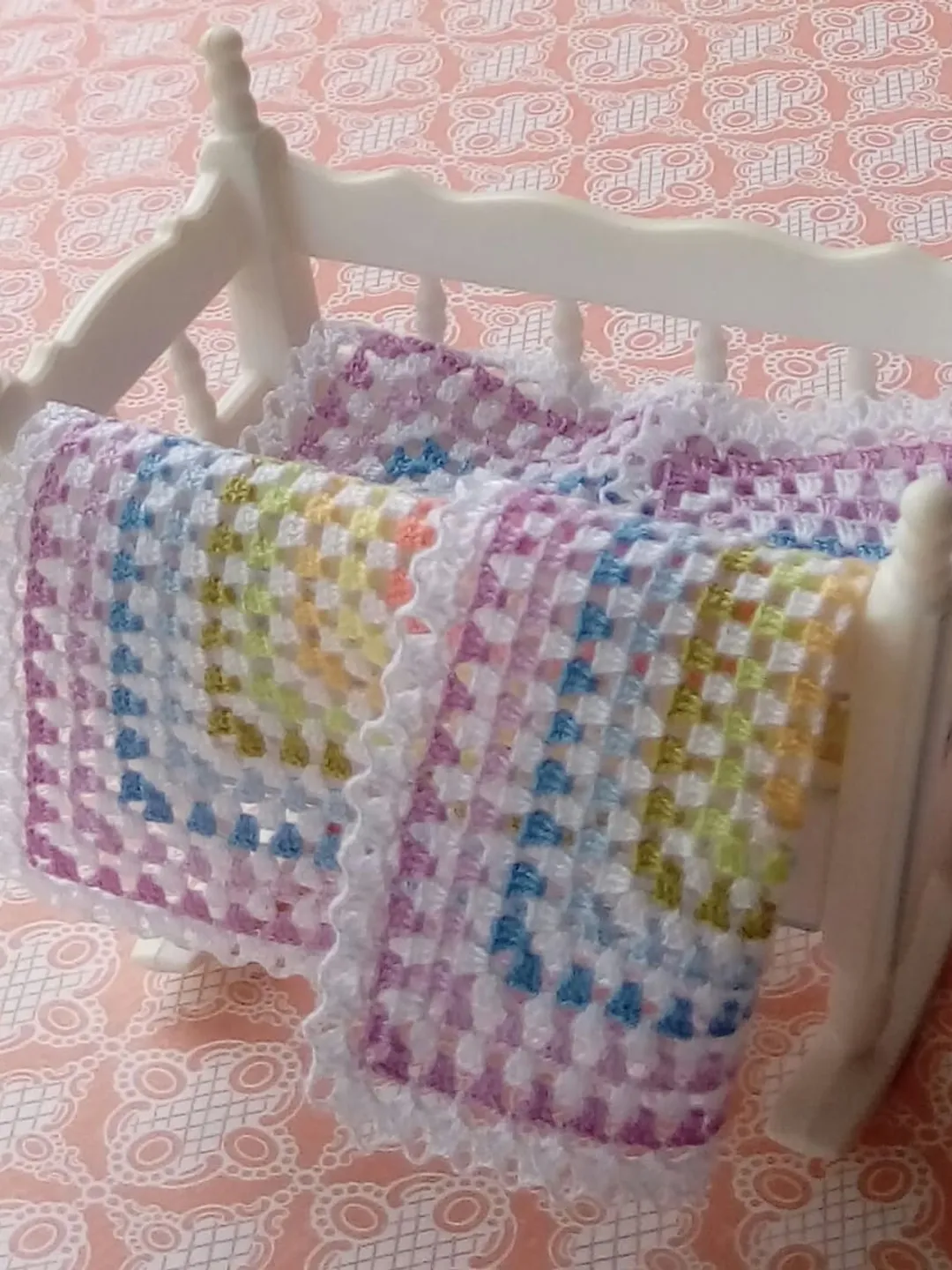Miniature Striped Multicolor Blanket
