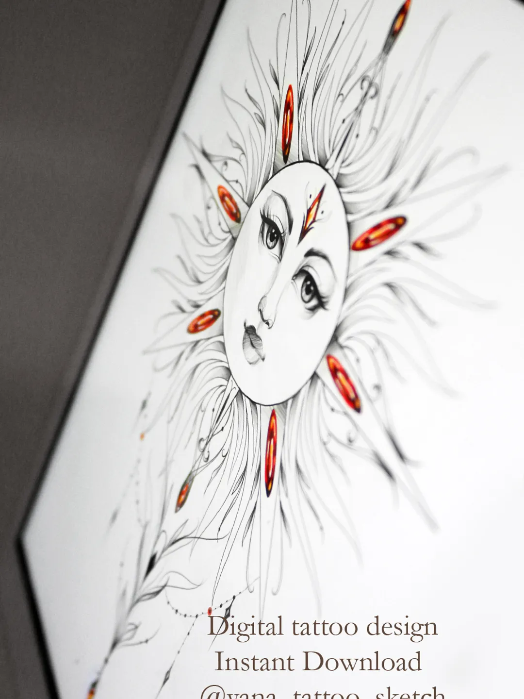 Swan Tattoo Design With Flowers Swan Tattoo Idea Stencil Sketch, Instant  download PDF, JPG, image size:1080x1440