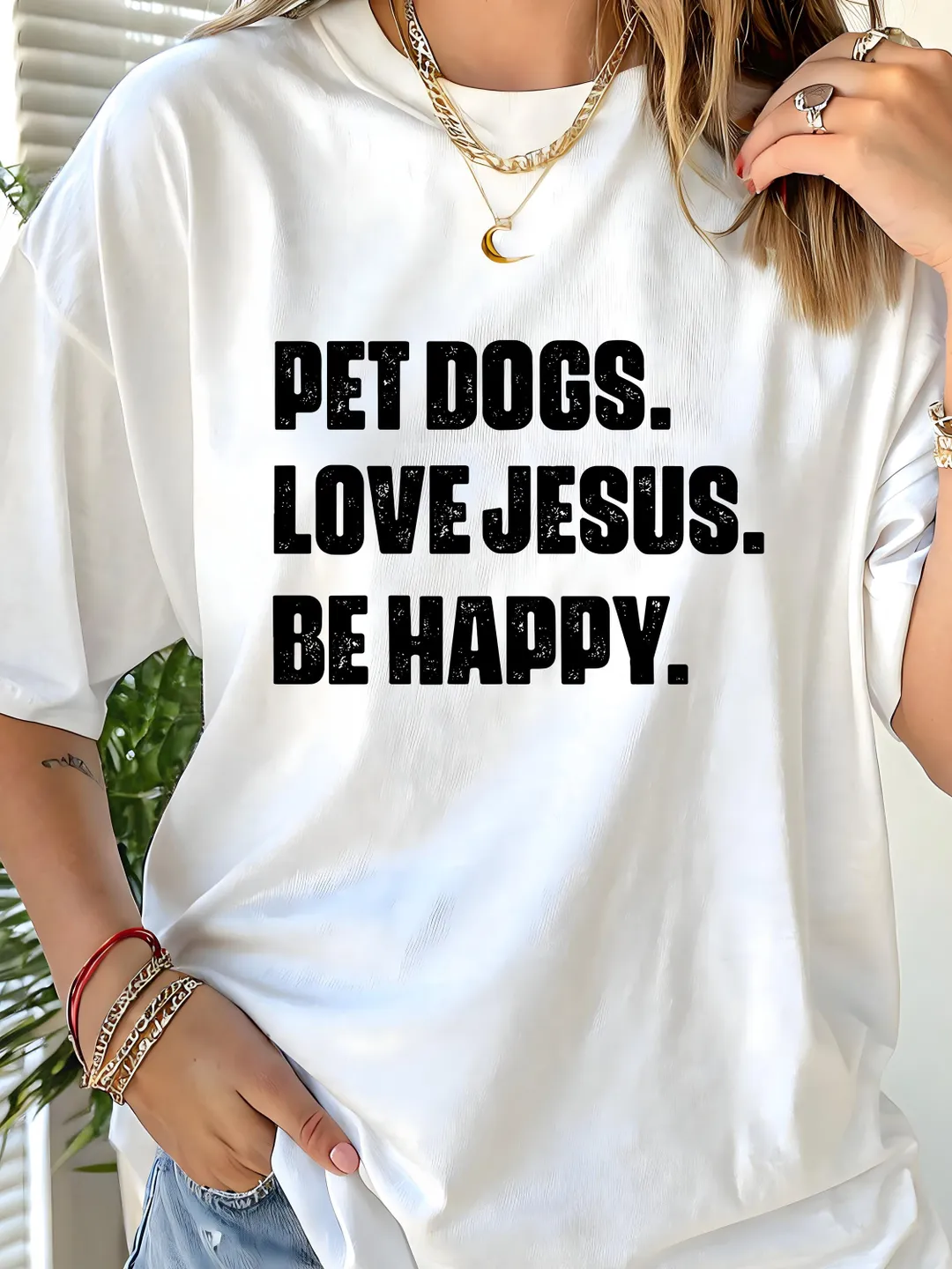 Christian Dog Lover Design, Pet Dogs Love Jesus Quote (Digital Download)