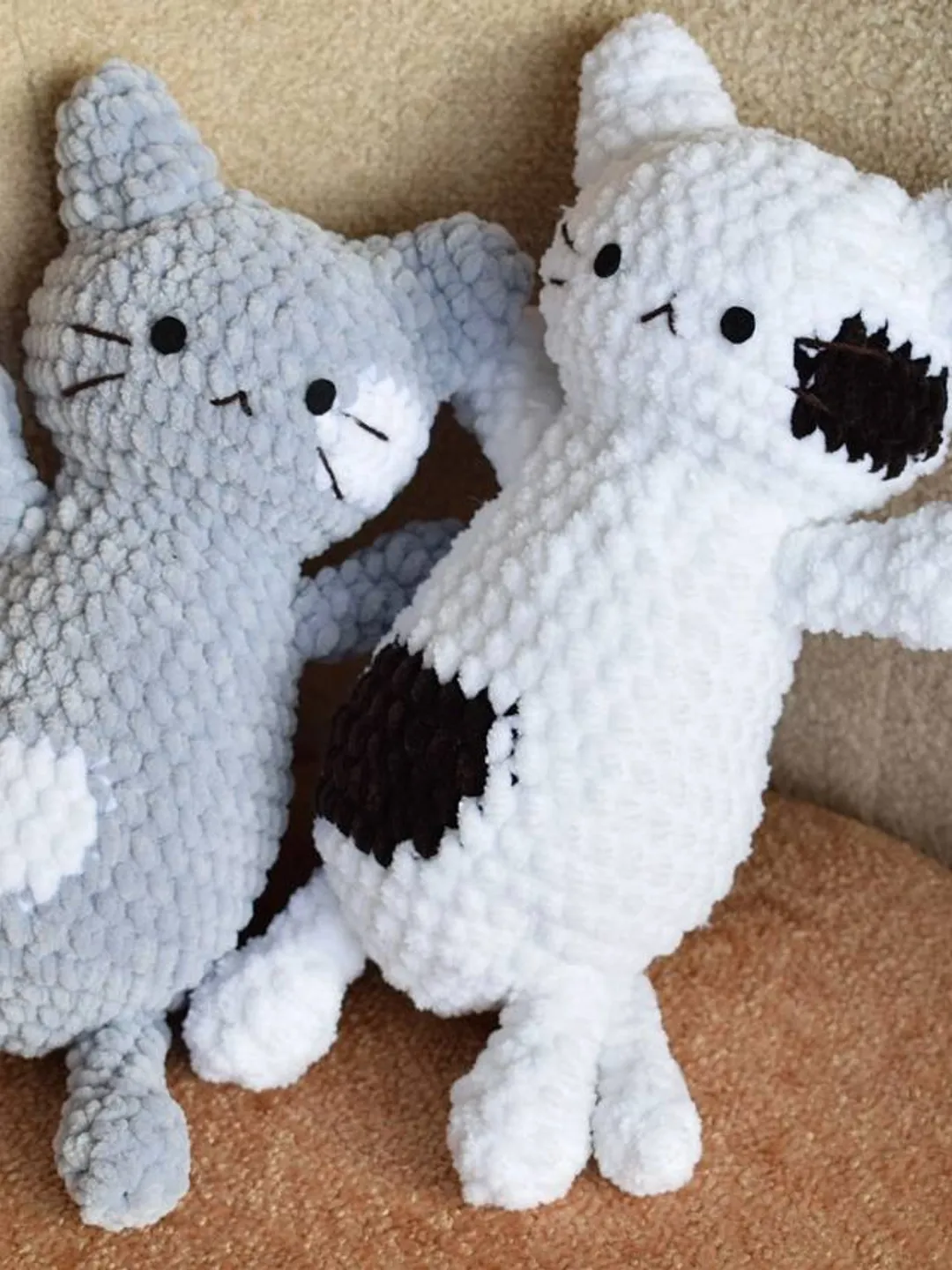 Crochet cat pattern Amigurumi kitty pattern Cute kitten pattern