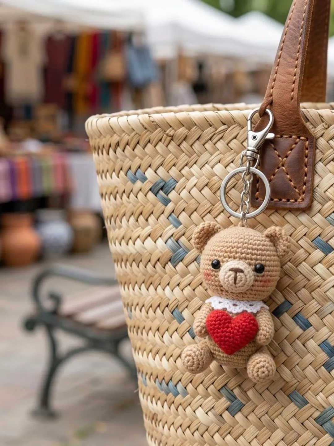 Crochet Teddy Bear Pattern PDF, Amigurumi Bear with Heart, Cute Plush Toy Crochet Pattern, Beginner Friendly Gift Pattern