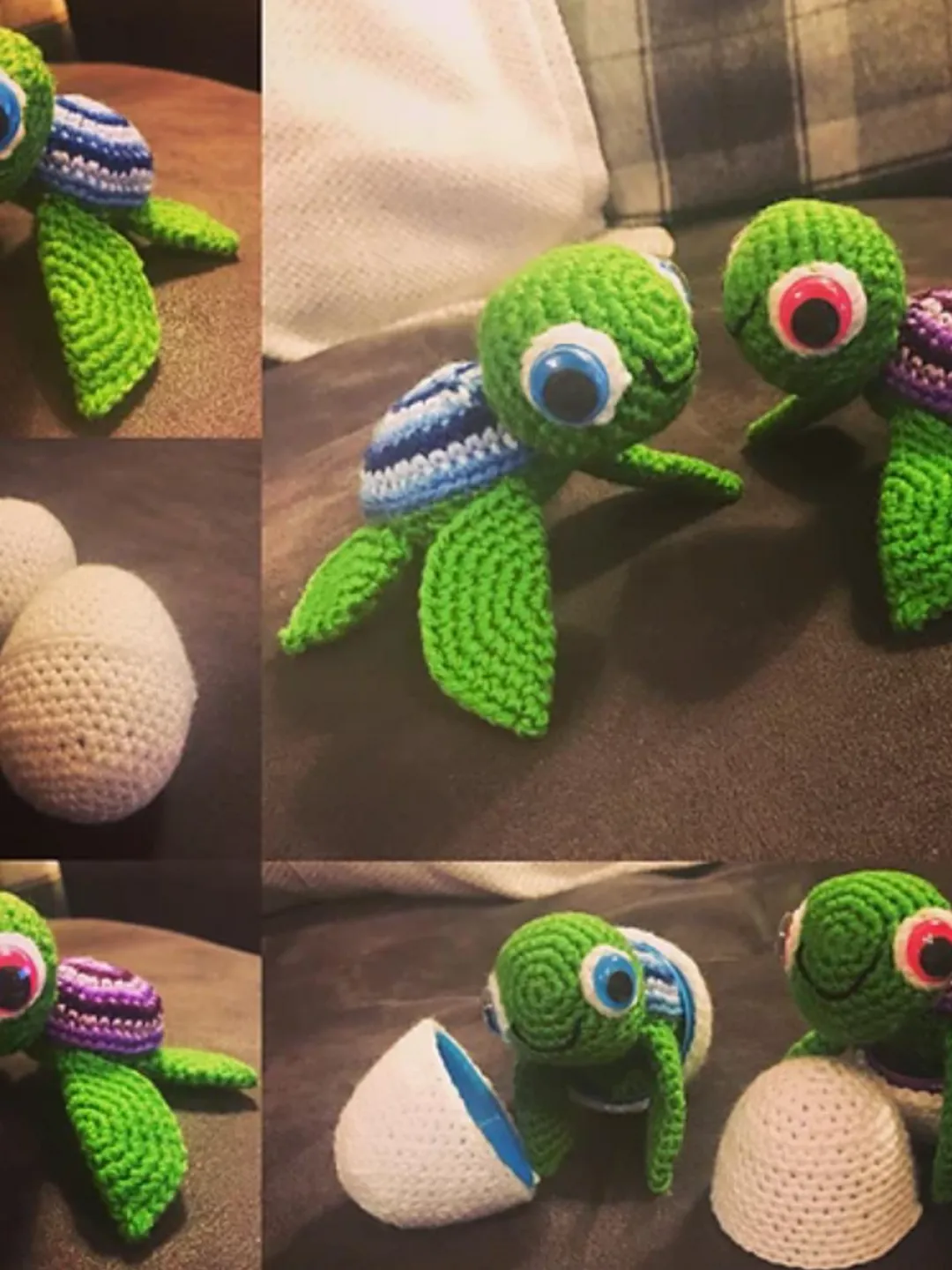 Turtle Crochet Memory Game | Crochet Patterns Amigurumi Turtle | Amigurumi Pattern Tutorial PDF | Crochet Pattern PDF | Crocheting