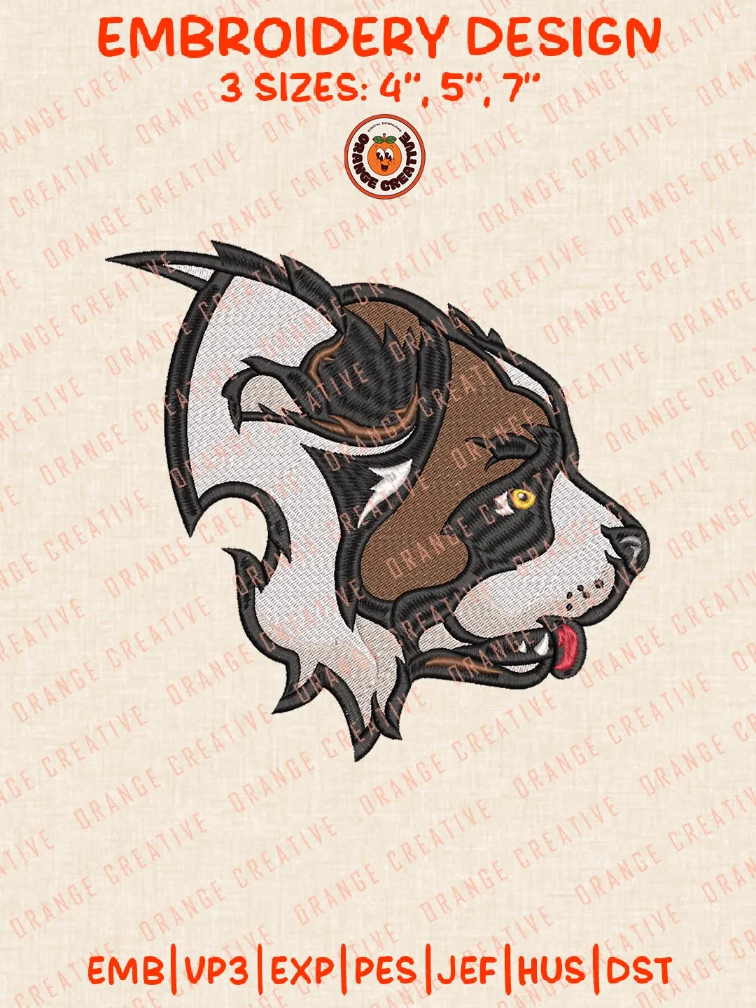 Siena Saints Head Mascot Embroidery Design, NCAA Siena Saints Logo Embroidery Design, Machine Embroidery Design File, 4 Sizes, Custom Size, Digital Download