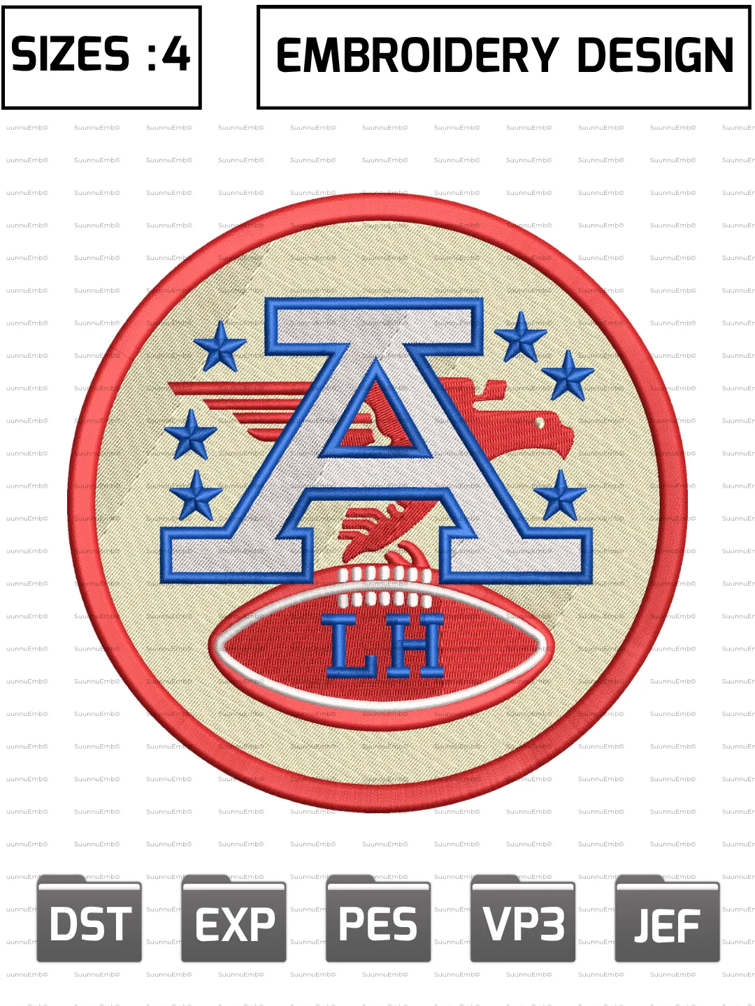 Kansas City Chiefs Memorial Logo Embroidery Design,NFL Logos Embroidery Design,NFL Teams, Machine Embroidery Design File,4 Sizes, Digital Download