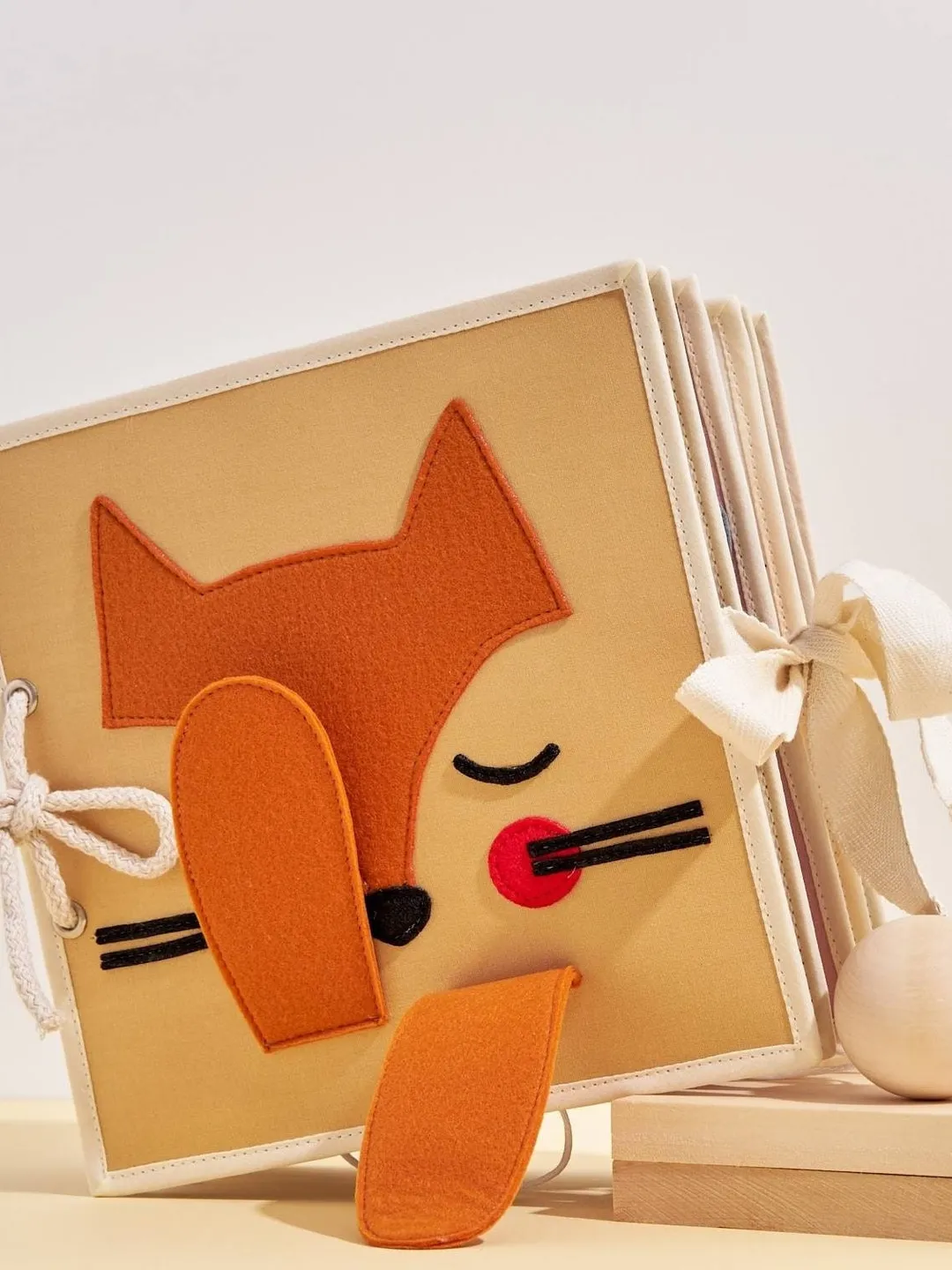 felt activity busy quiet book for toddler, felt books, baby sensory interactive gifts for kids, kinderkrama