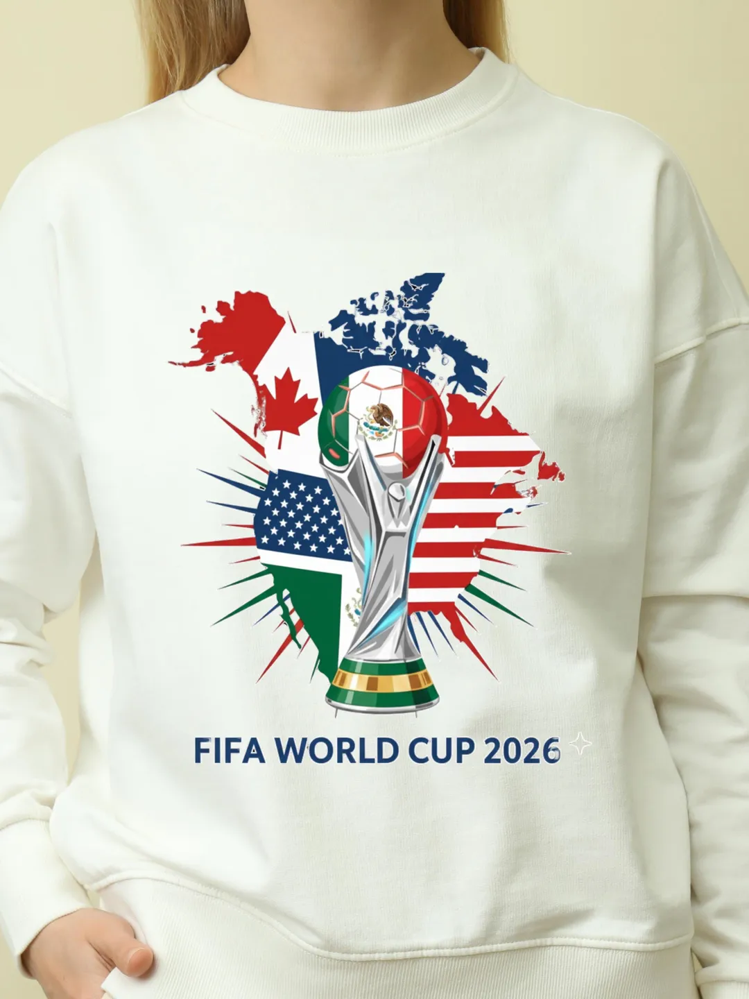 World Cup 2026 Minimalist T-Shirt Design | Soccer Fan Apparel | PNG & SVG Digital Download