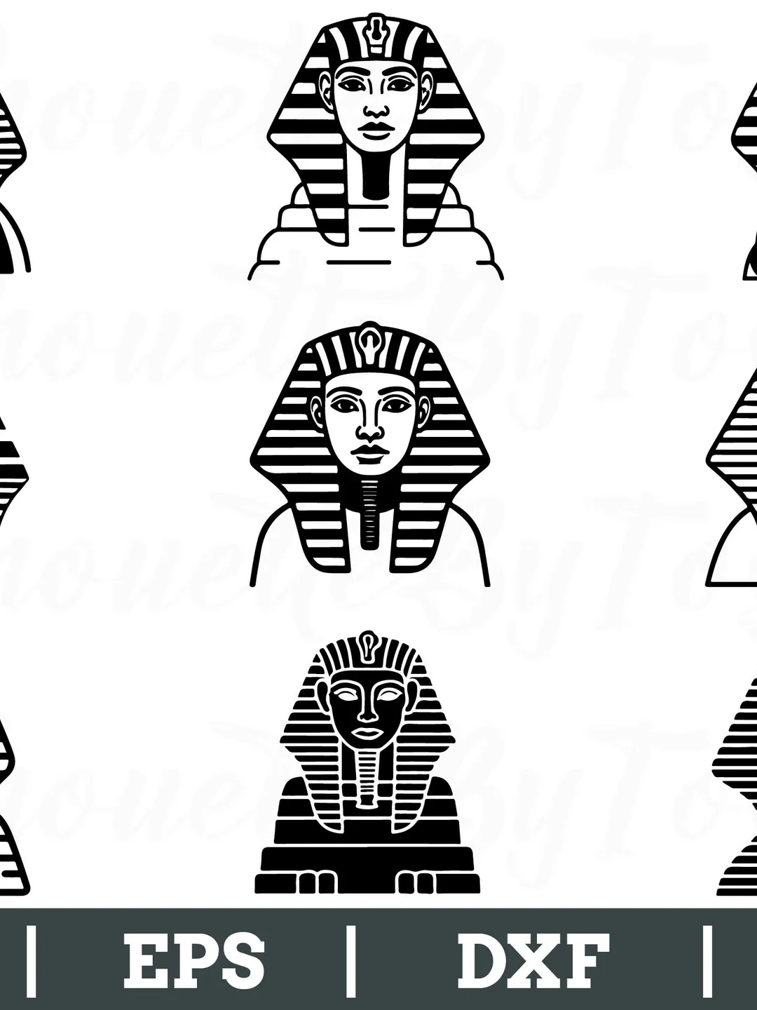 Egyptian Sphinx Svg, Egyptian Sphinx Cut File, Sphinx Silhouette, Sphinx Vector, Dxf, Png
