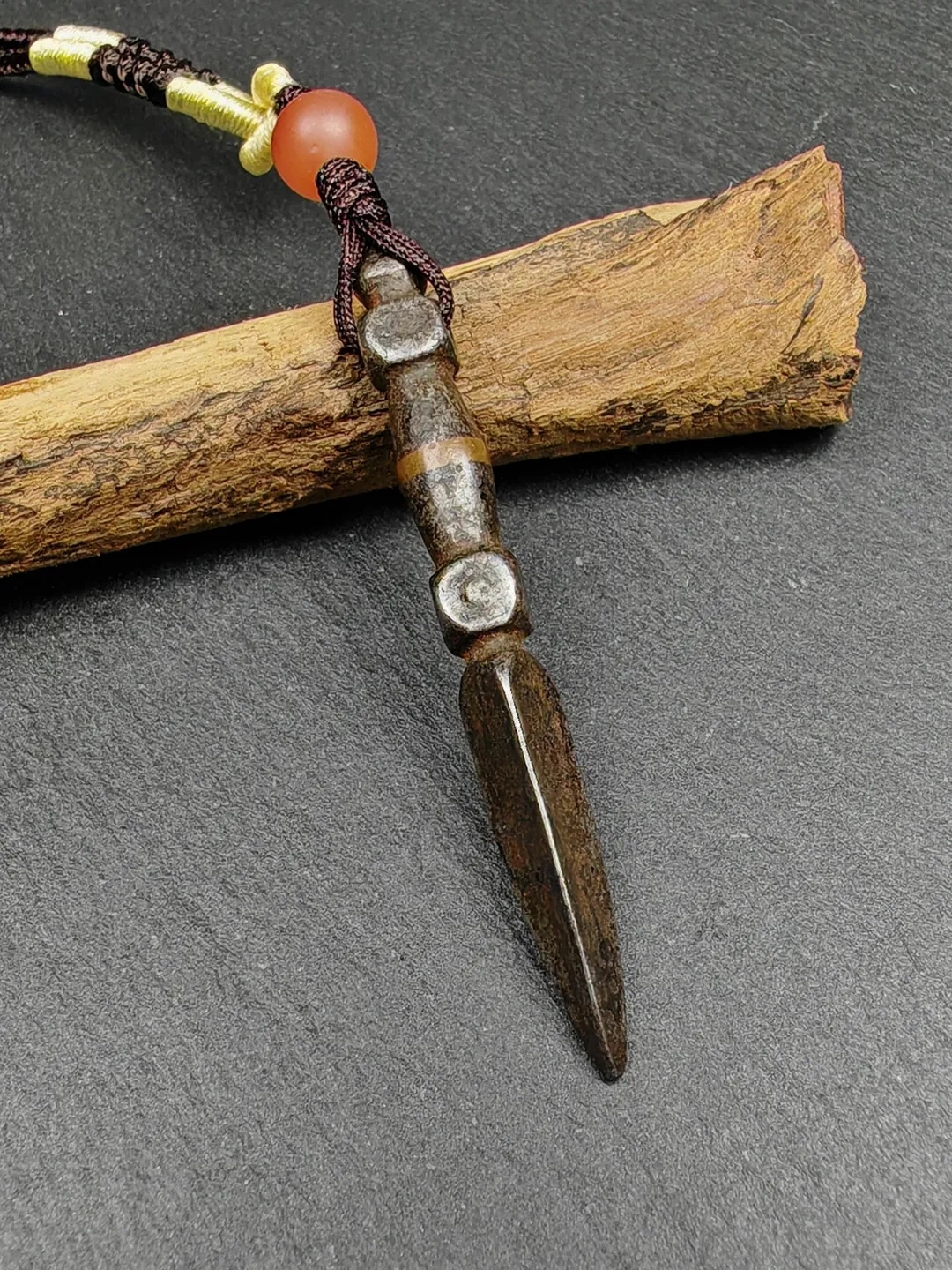 Dorje Phurba Pendant - Authentic Tibetan Amulet - Protective Charm