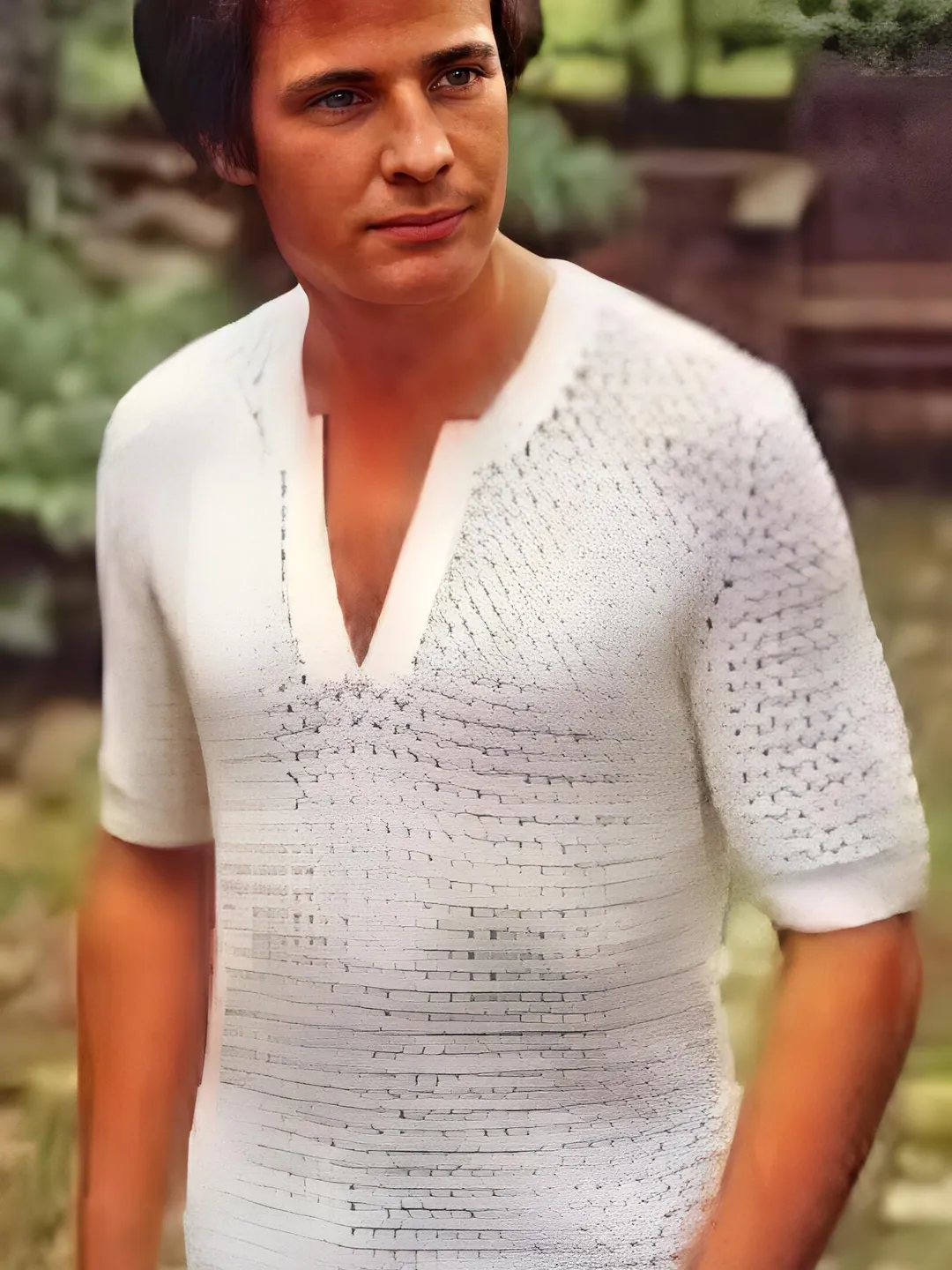 Crochet mens pattern, Mens crochet Shirt, mesh shirt. PDF
