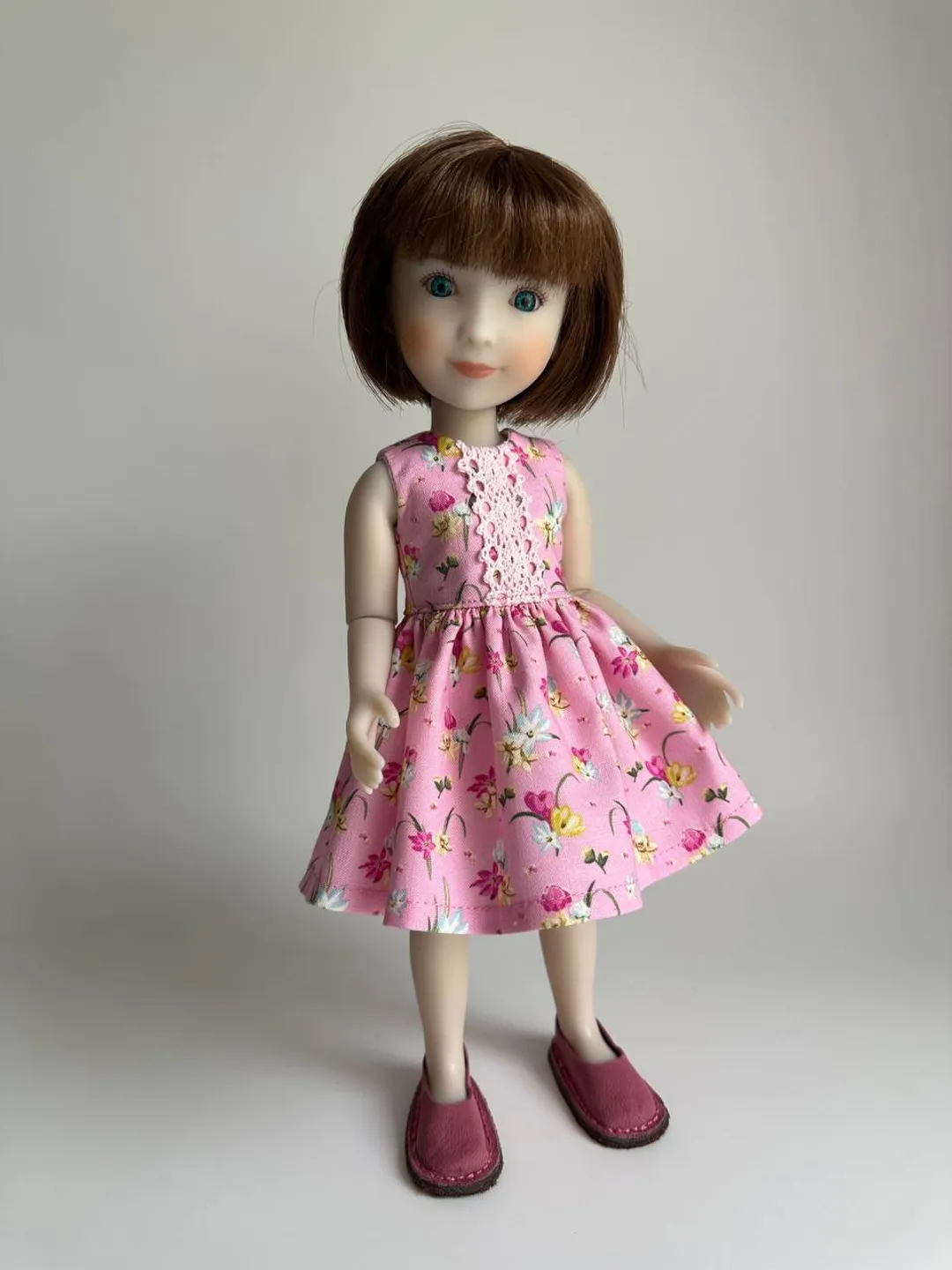 Tiny Charmer dress pattern for Siblies dolls