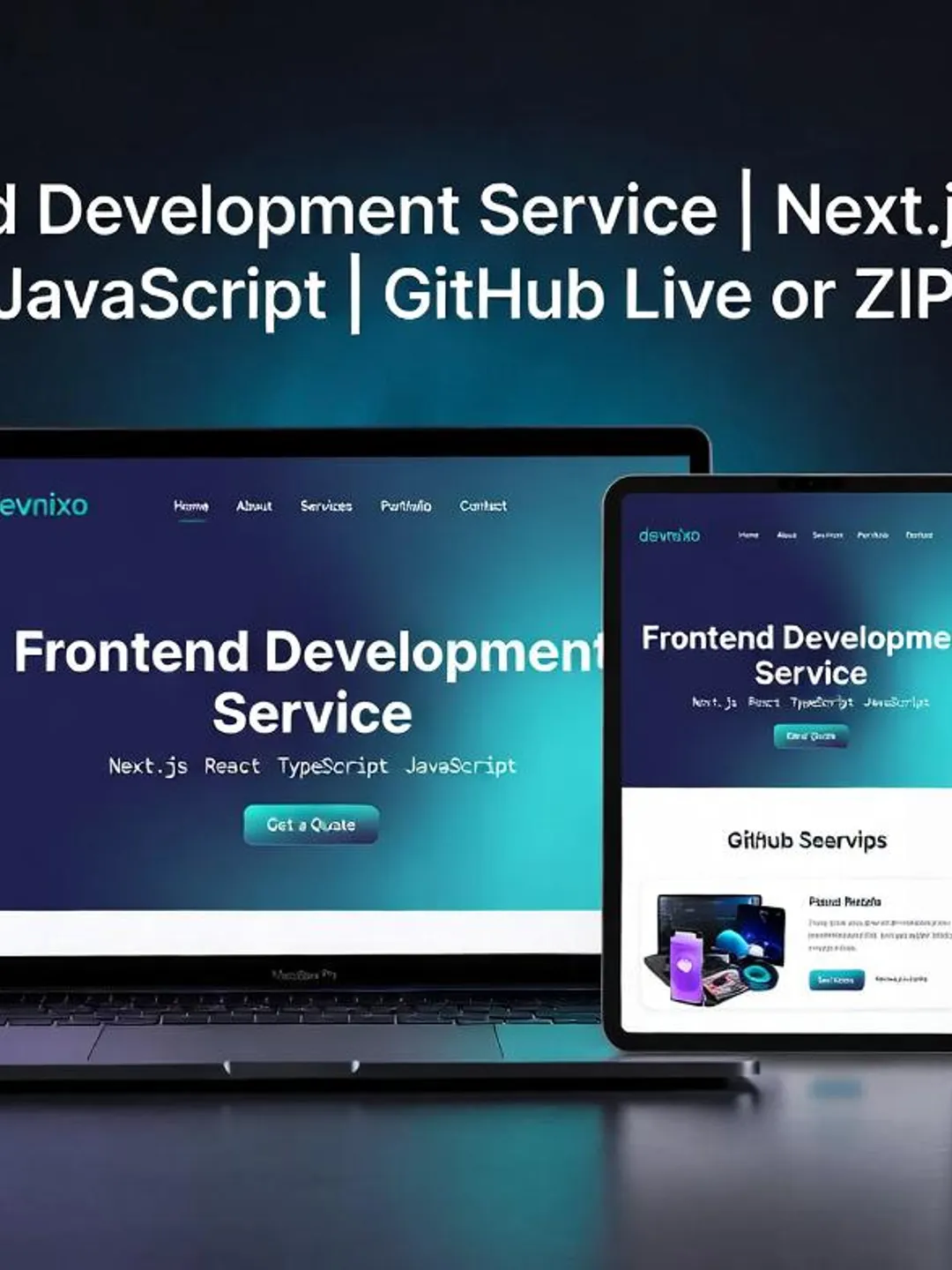 Custom Frontend Development | Next.js, React, TypeScript, JavaScript ...
