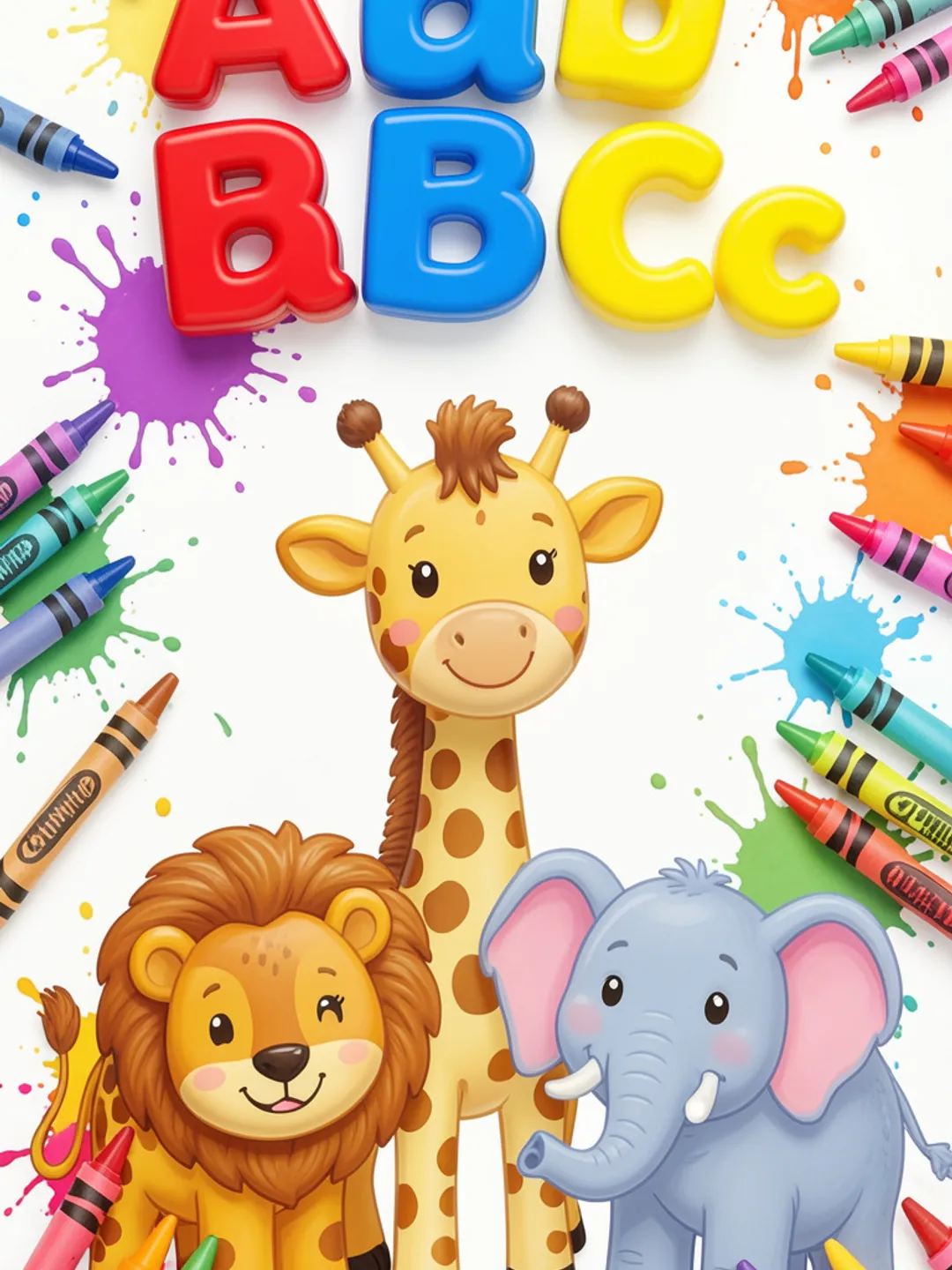 My First ABC Adventure Coloring Book for Kids